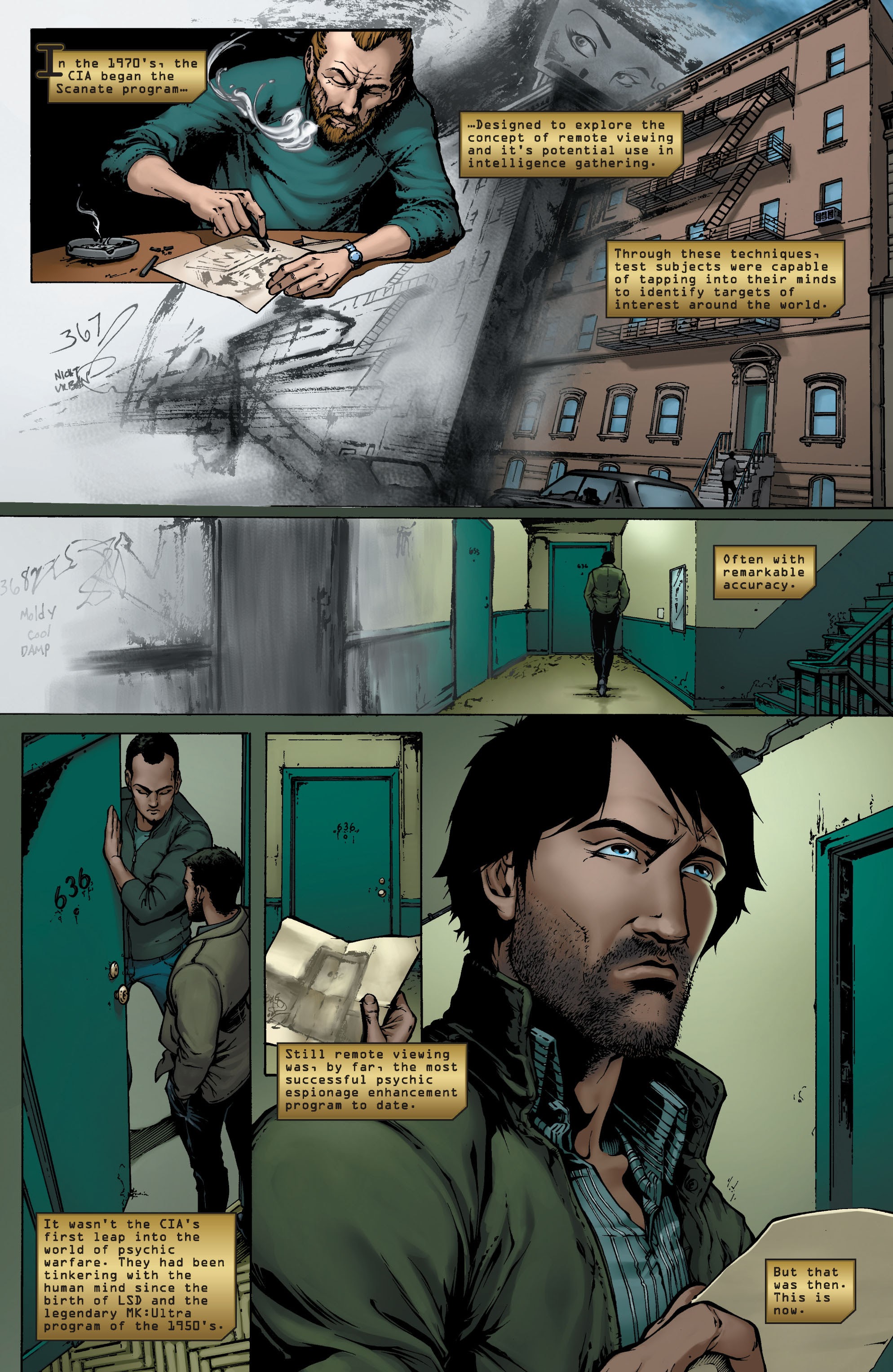 Read online Mindfield comic -  Issue #1 - 5