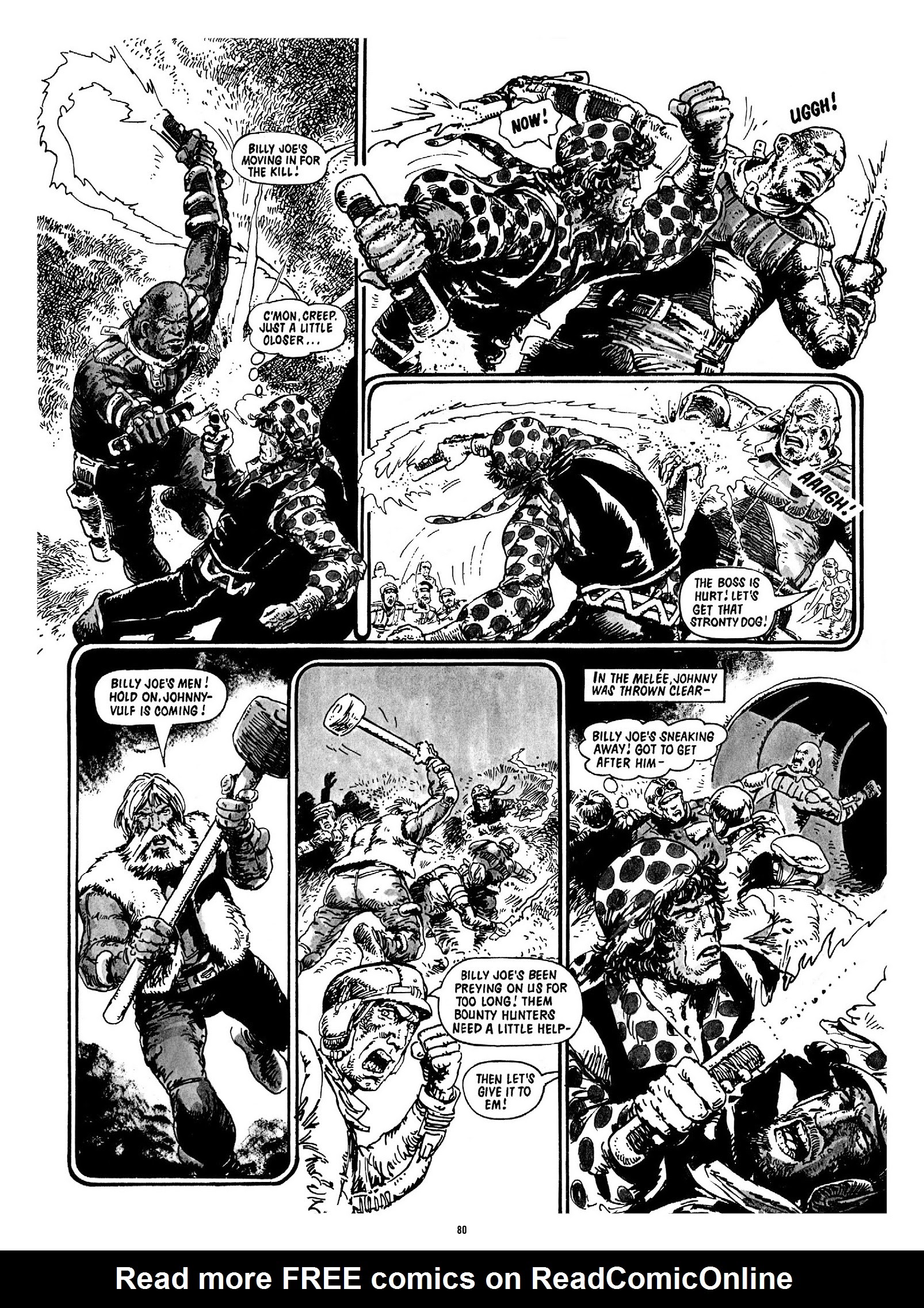 Read online Strontium Dog Search and Destroy: The Starlord Years comic -  Issue # TPB - 71
