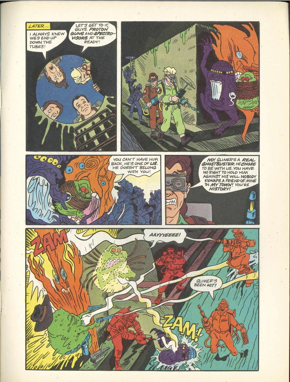 Read online The Real Ghostbusters comic -  Issue #191 - 9