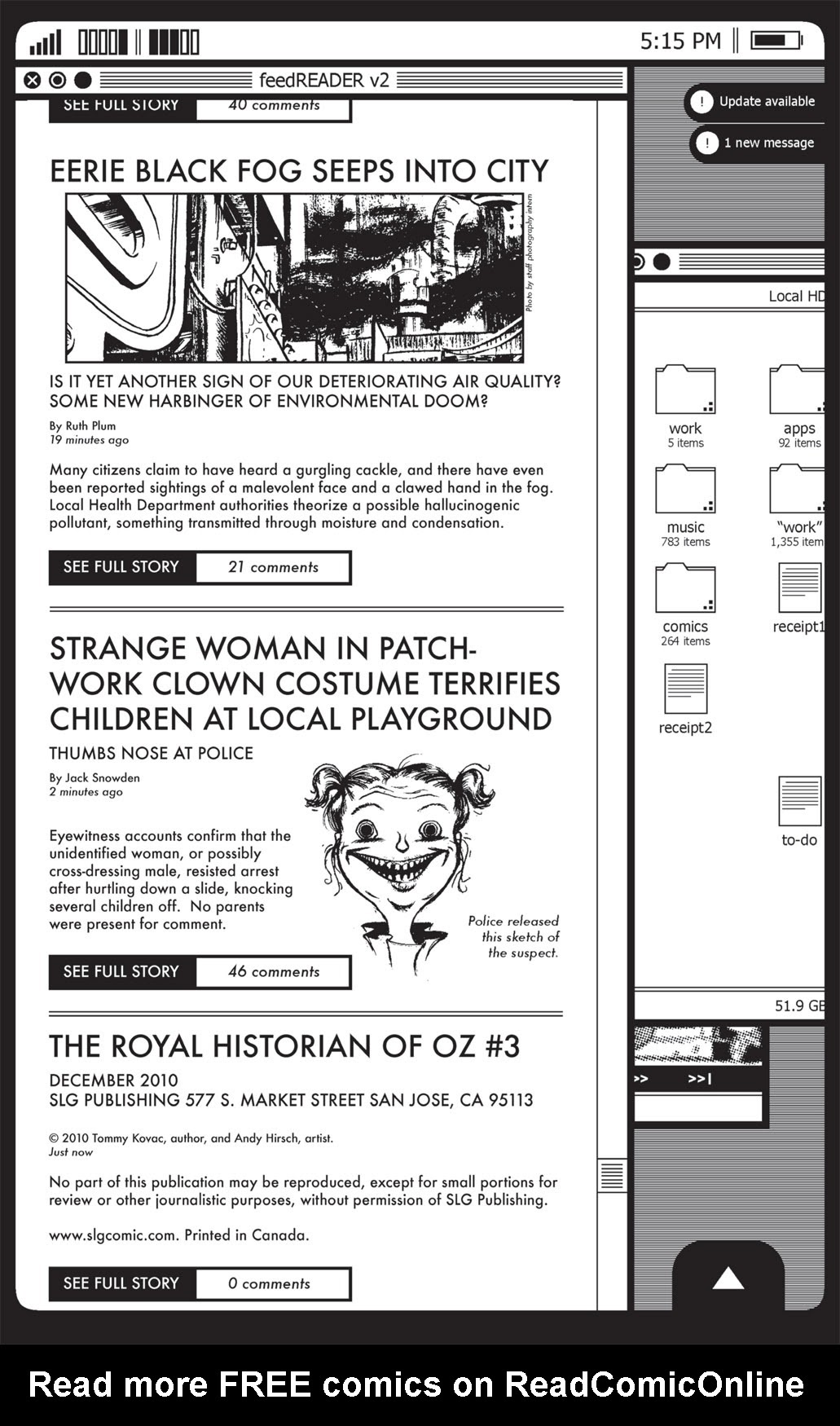 Read online Royal Historian of Oz comic -  Issue #3 - 2
