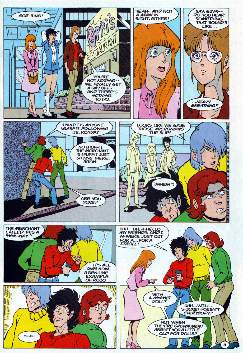 Read online Robotech The Macross Saga comic -  Issue #18 - 12