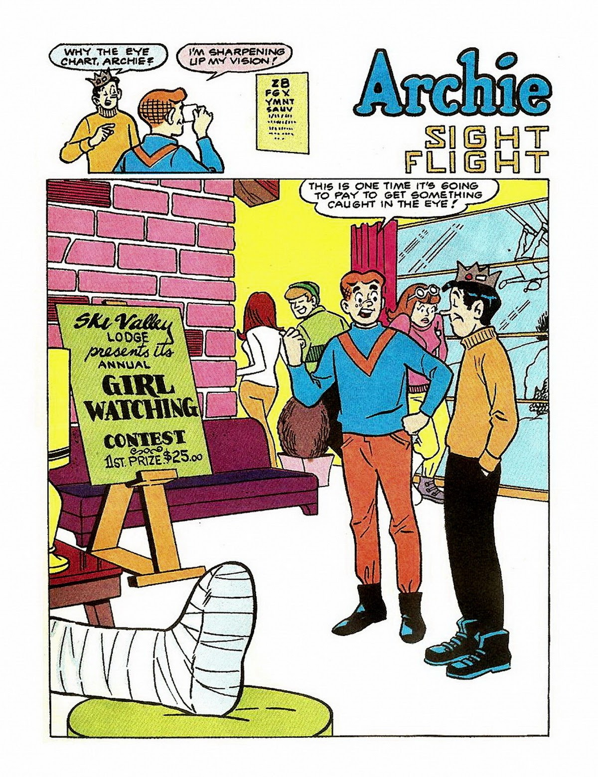 Read online Archie's Double Digest Magazine comic -  Issue #64 - 187