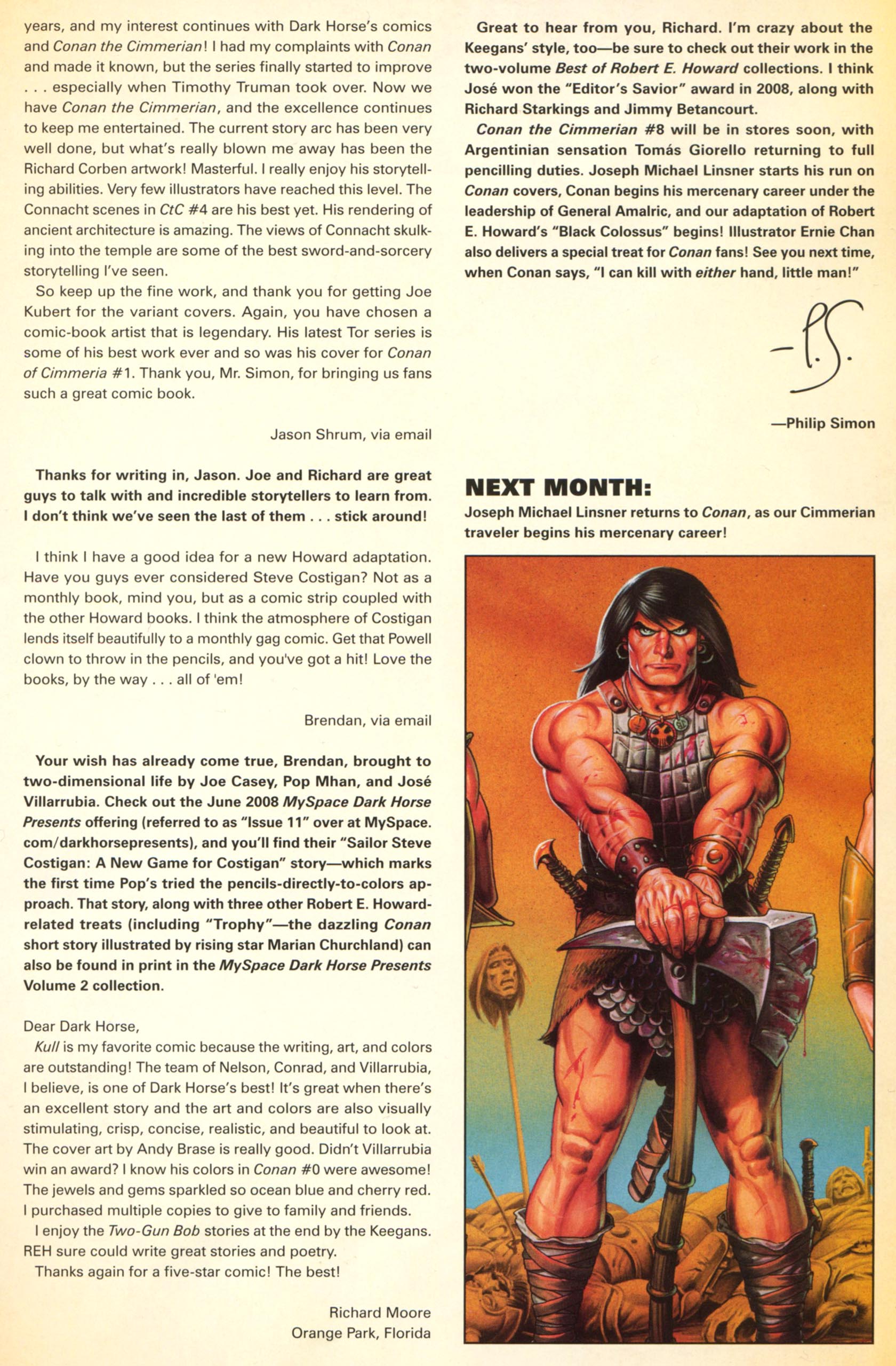 Read online Conan The Cimmerian comic -  Issue #7 - 33