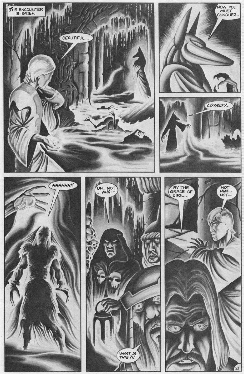 Read online Adventurers (1986) comic -  Issue #5 - 23
