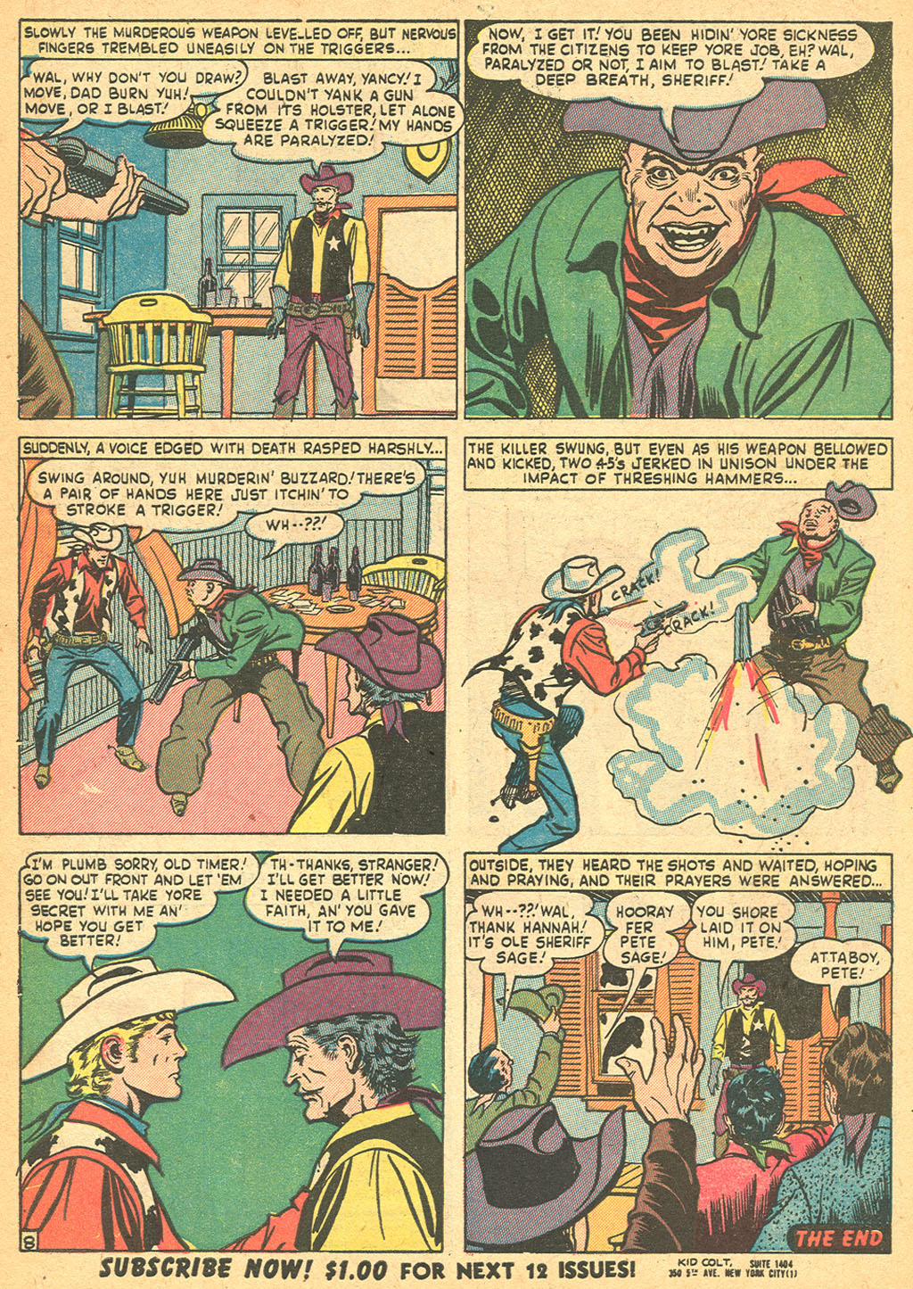 Read online Kid Colt Outlaw comic -  Issue #15 - 10