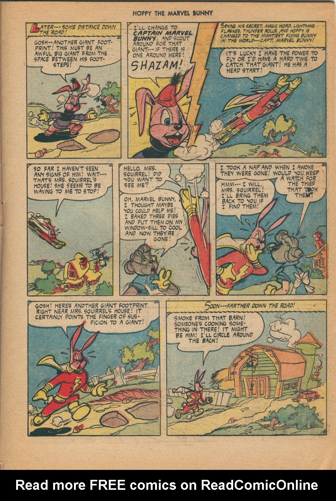 Read online Hoppy The Marvel Bunny comic -  Issue #2 - 17