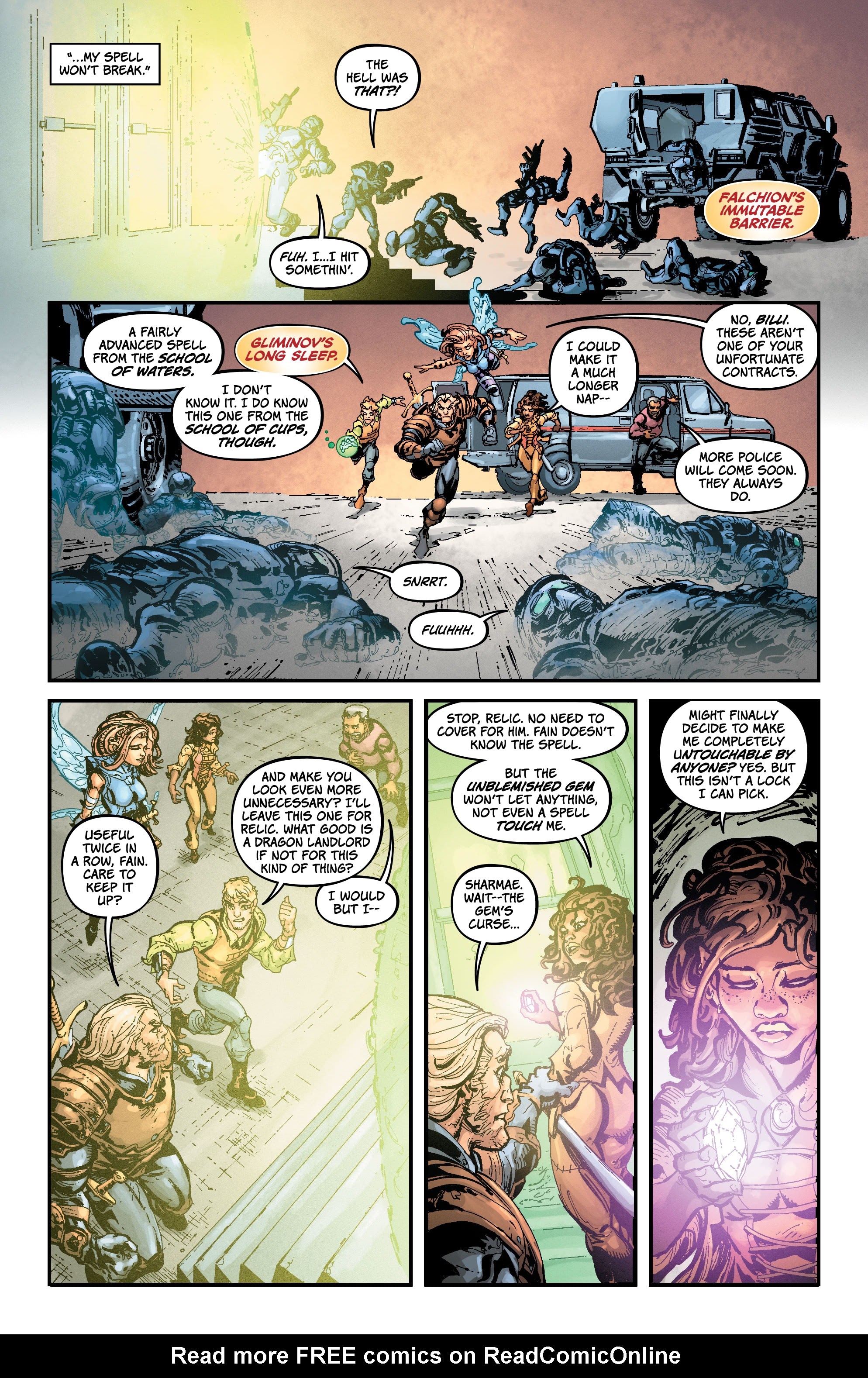 Read online BeQuest comic -  Issue #4 - 9