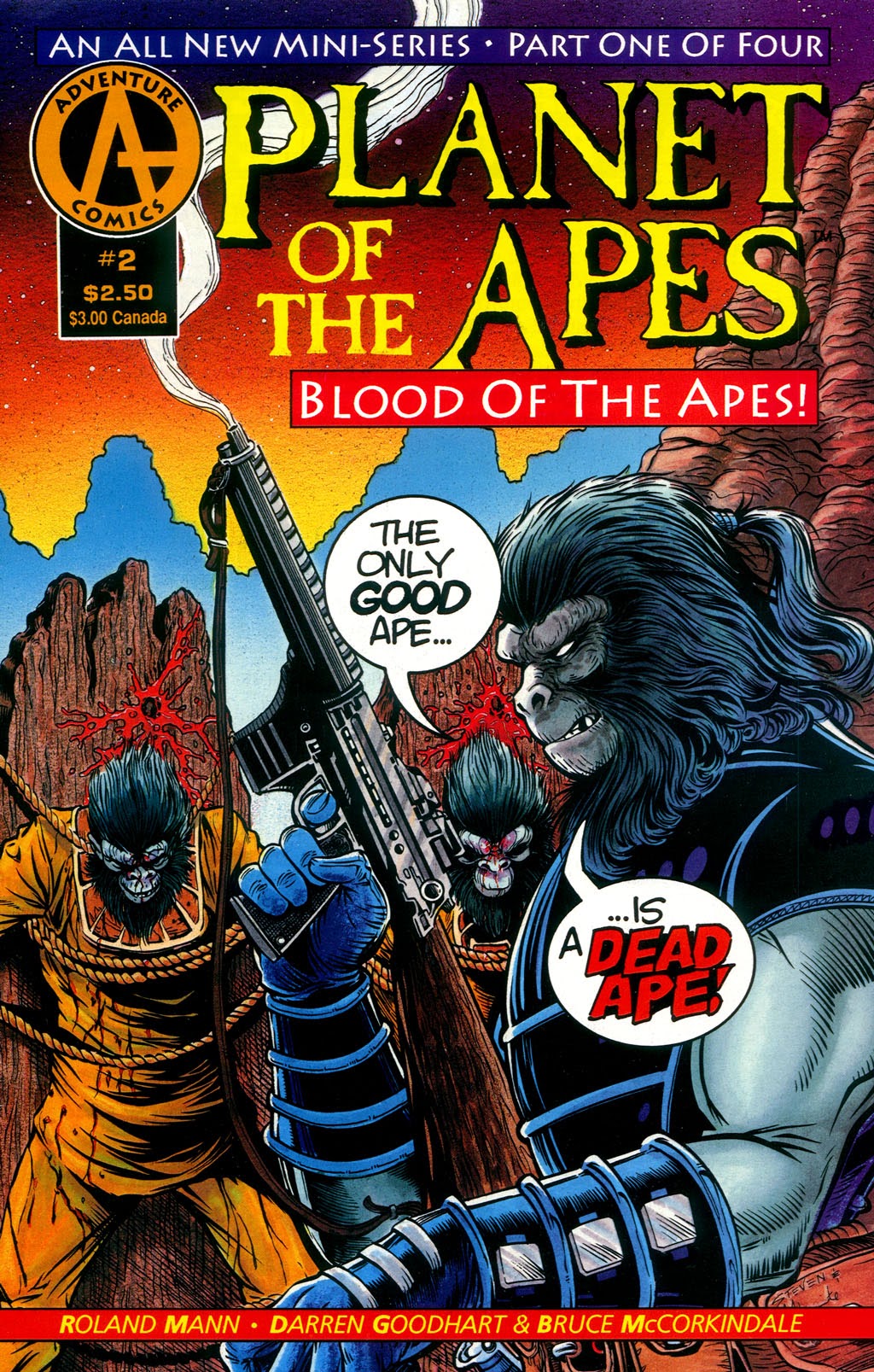 Read online Planet of the Apes: Blood of the Apes comic -  Issue #2 - 1