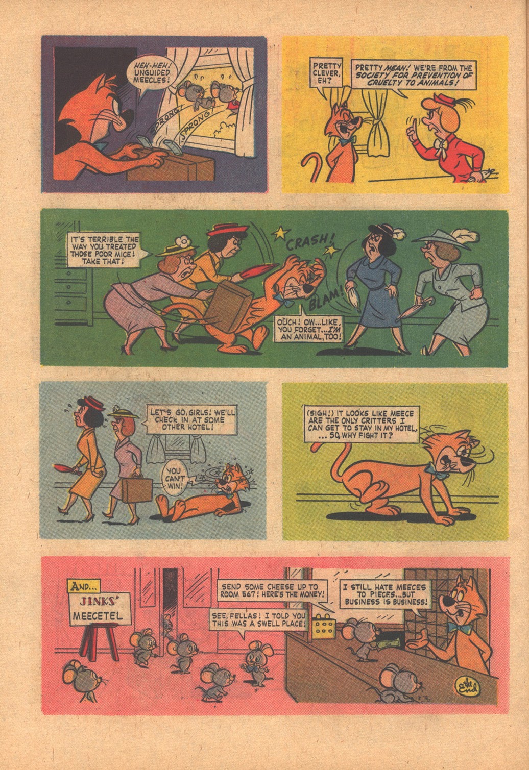 Read online Huckleberry Hound (1960) comic -  Issue #19 - 70