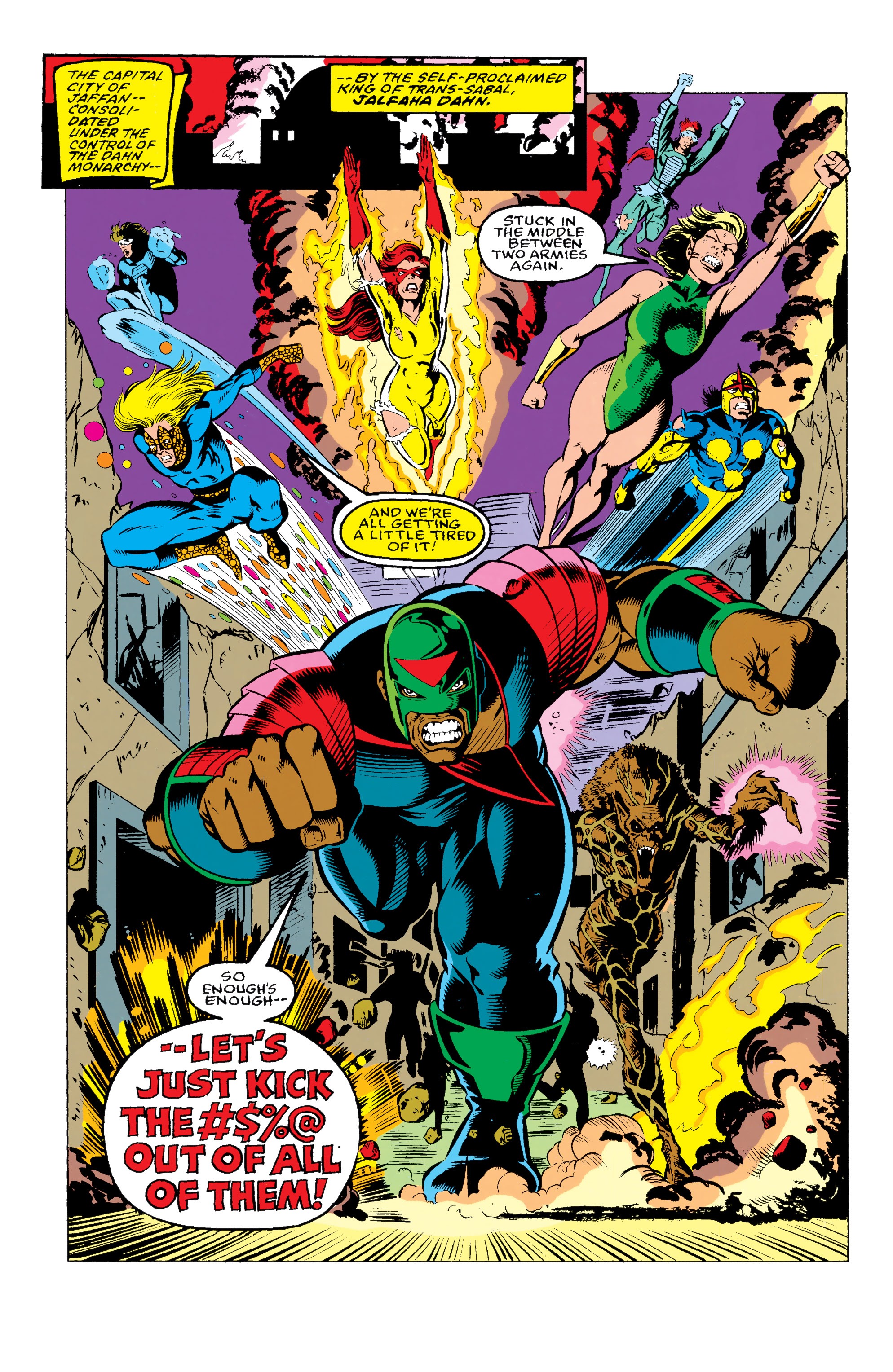 Read online The New Warriors comic -  Issue #30 - 10