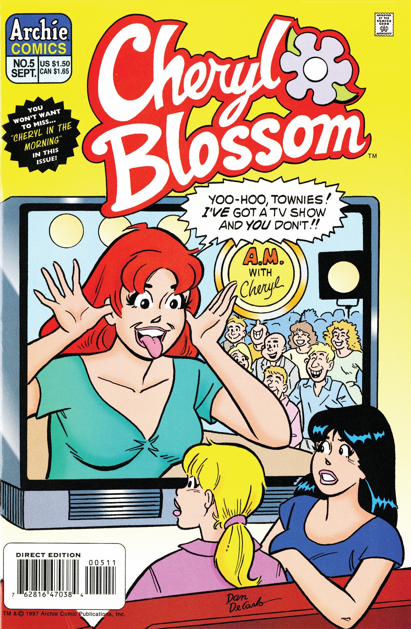 Read online Cheryl Blossom comic -  Issue #5 - 1