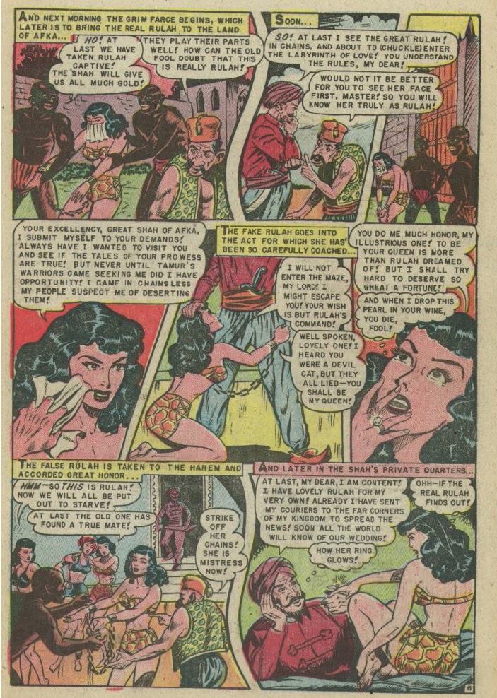 Read online Rulah - Jungle Goddess comic -  Issue #24 - 26