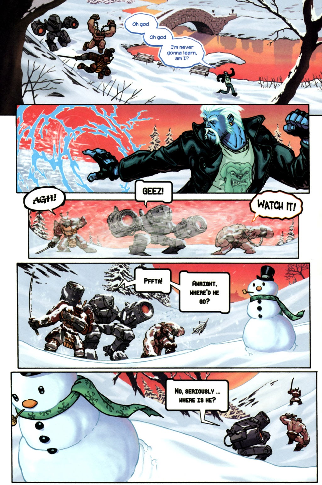 Read online Image Holiday Special 2005 comic -  Issue # TPB - 68