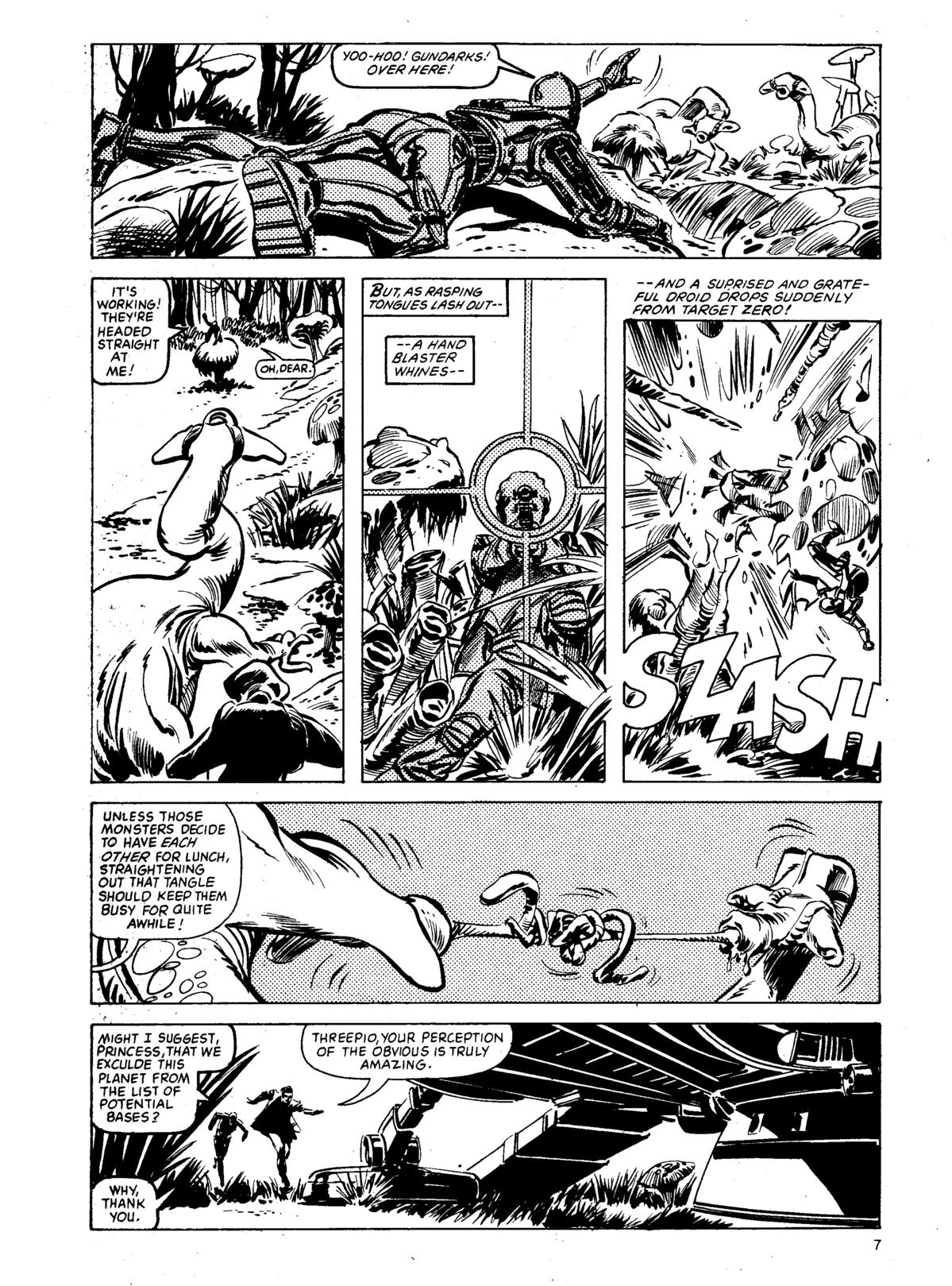 Read online Star Wars Weekly comic -  Issue #147 - 7