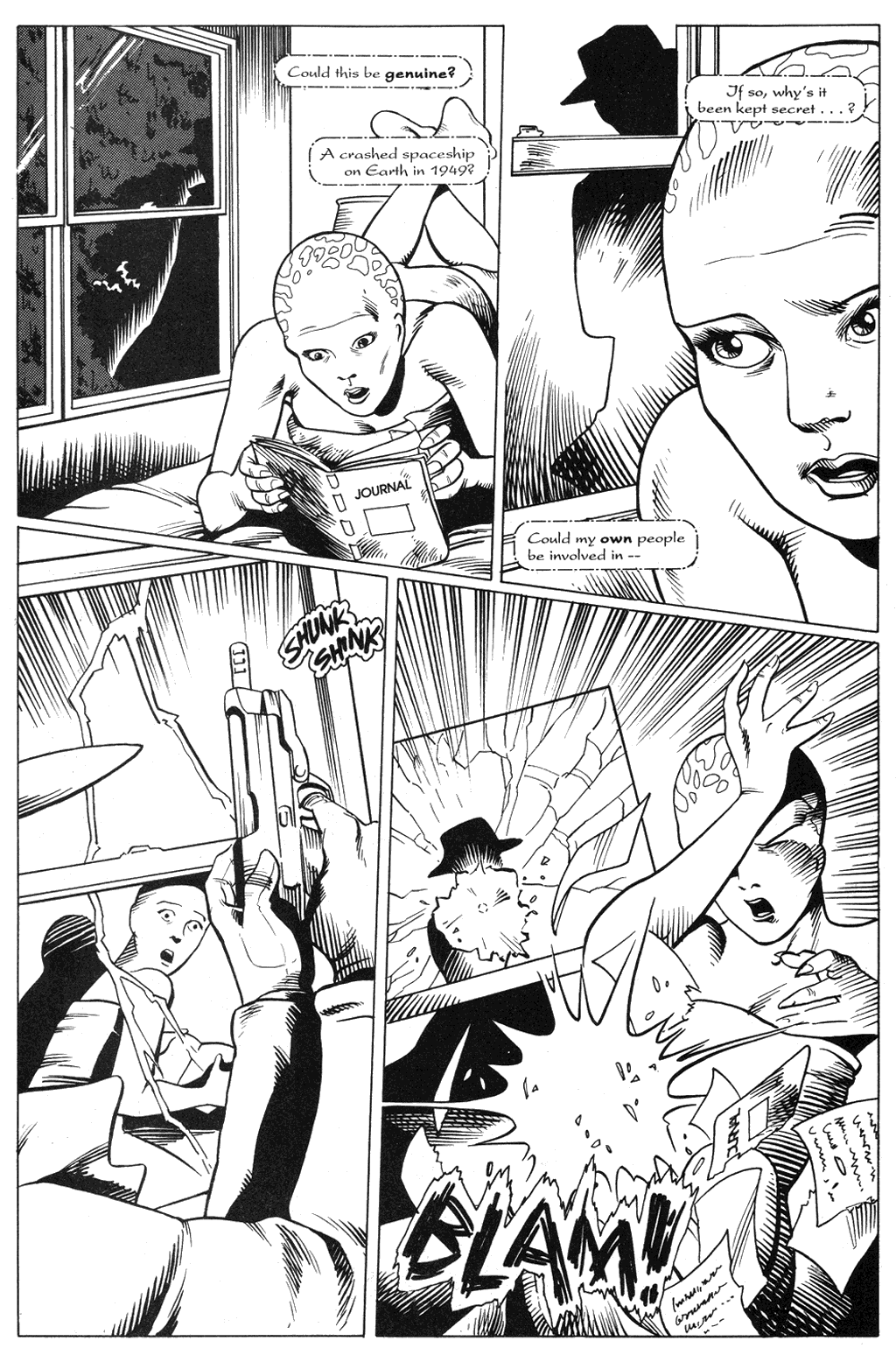 Read online Alien Nation: The First Comers comic -  Issue #1 - 28