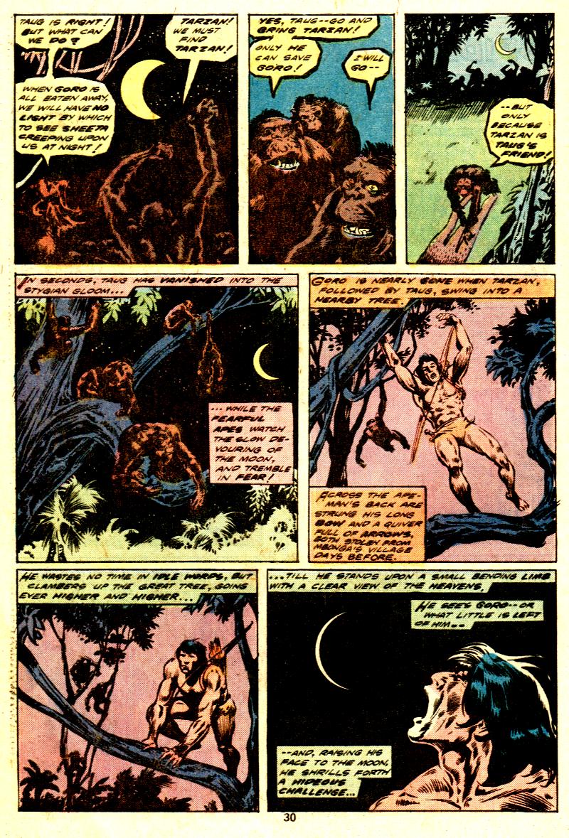 Read online Tarzan (1977) comic -  Issue #7 - 19
