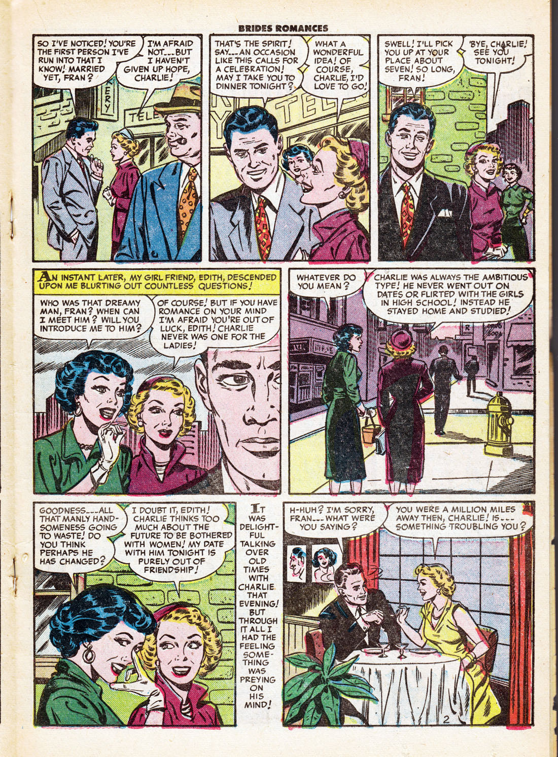 Read online Brides Romances comic -  Issue #6 - 19