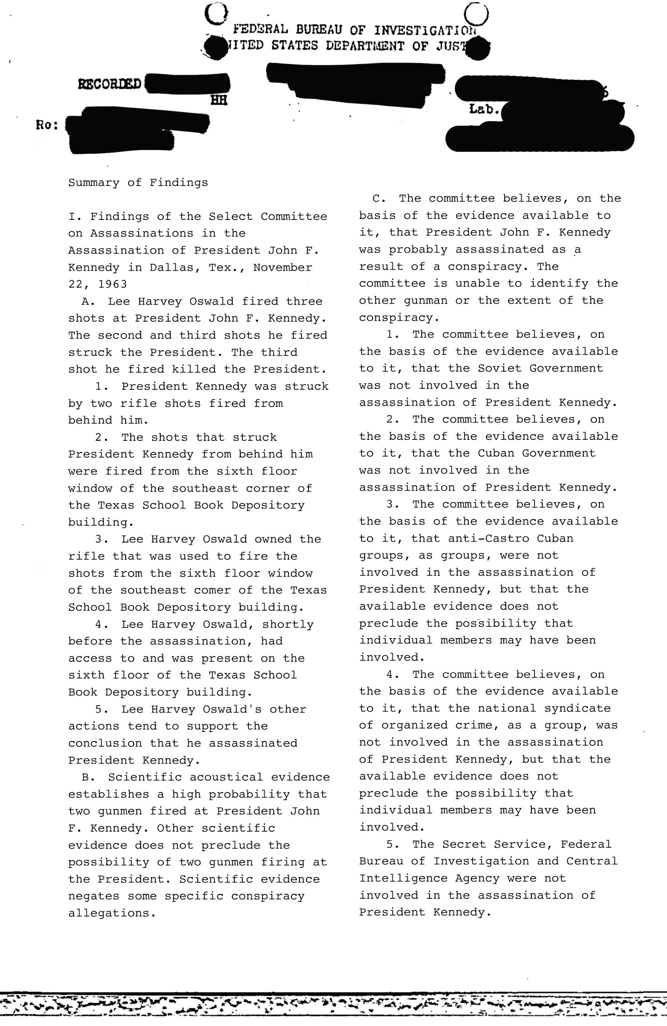 Read online The X-Files: JFK Disclosure comic -  Issue #1 - 23
