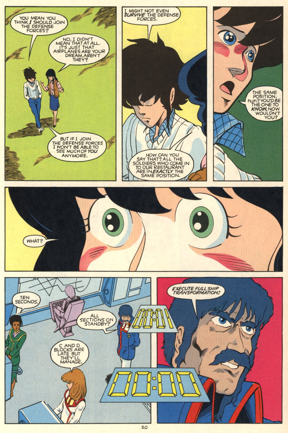 Read online Robotech The Macross Saga comic -  Issue #5 - 21