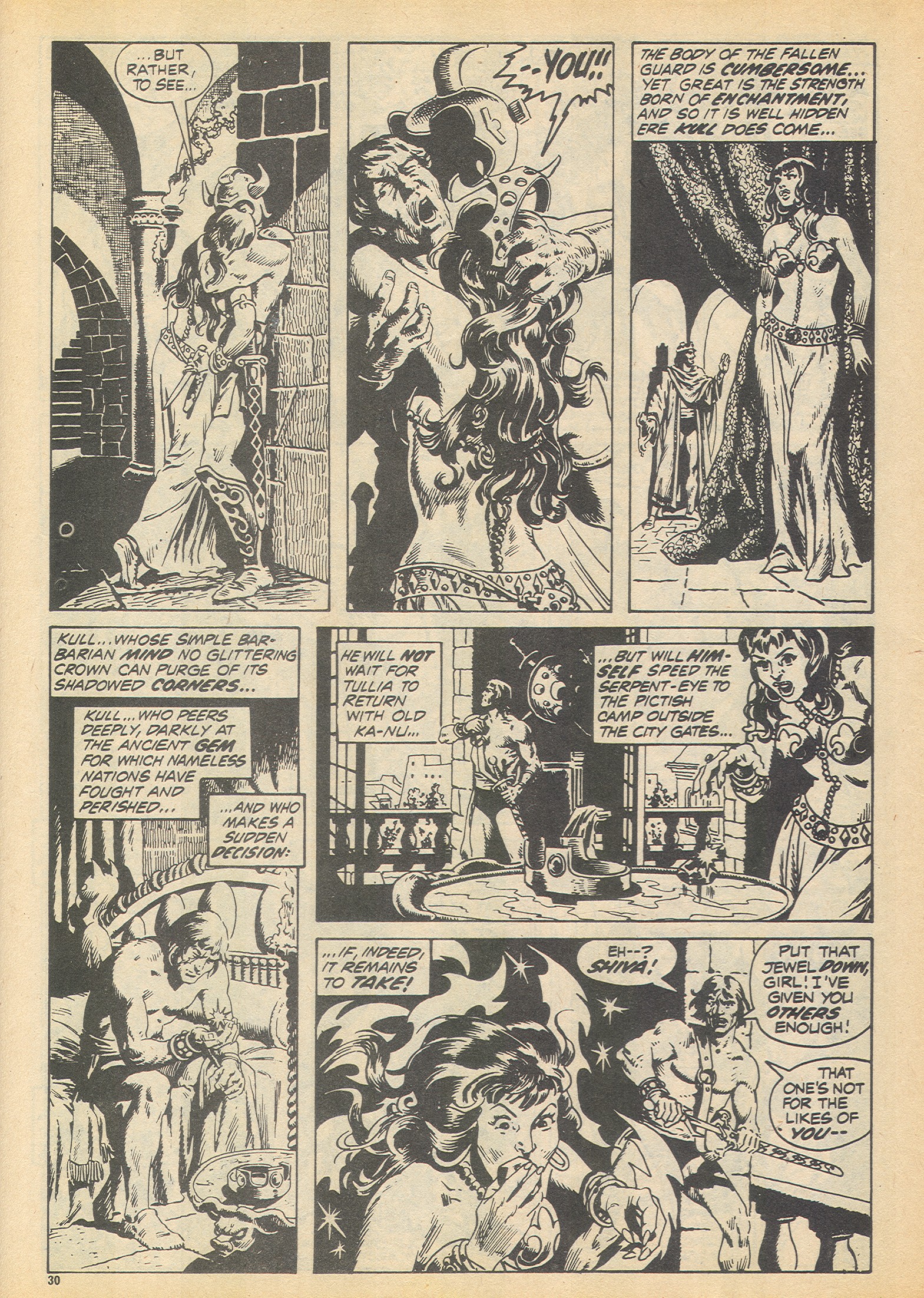 Read online The Savage Sword of Conan (1975) comic -  Issue #9 - 30