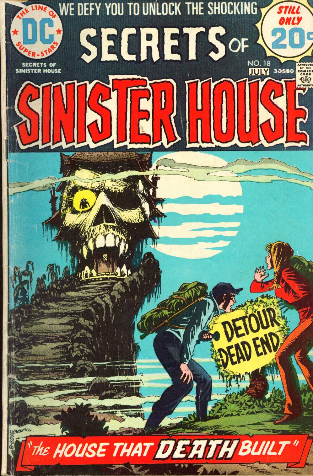 Read online Secrets of Sinister House comic -  Issue #18 - 1