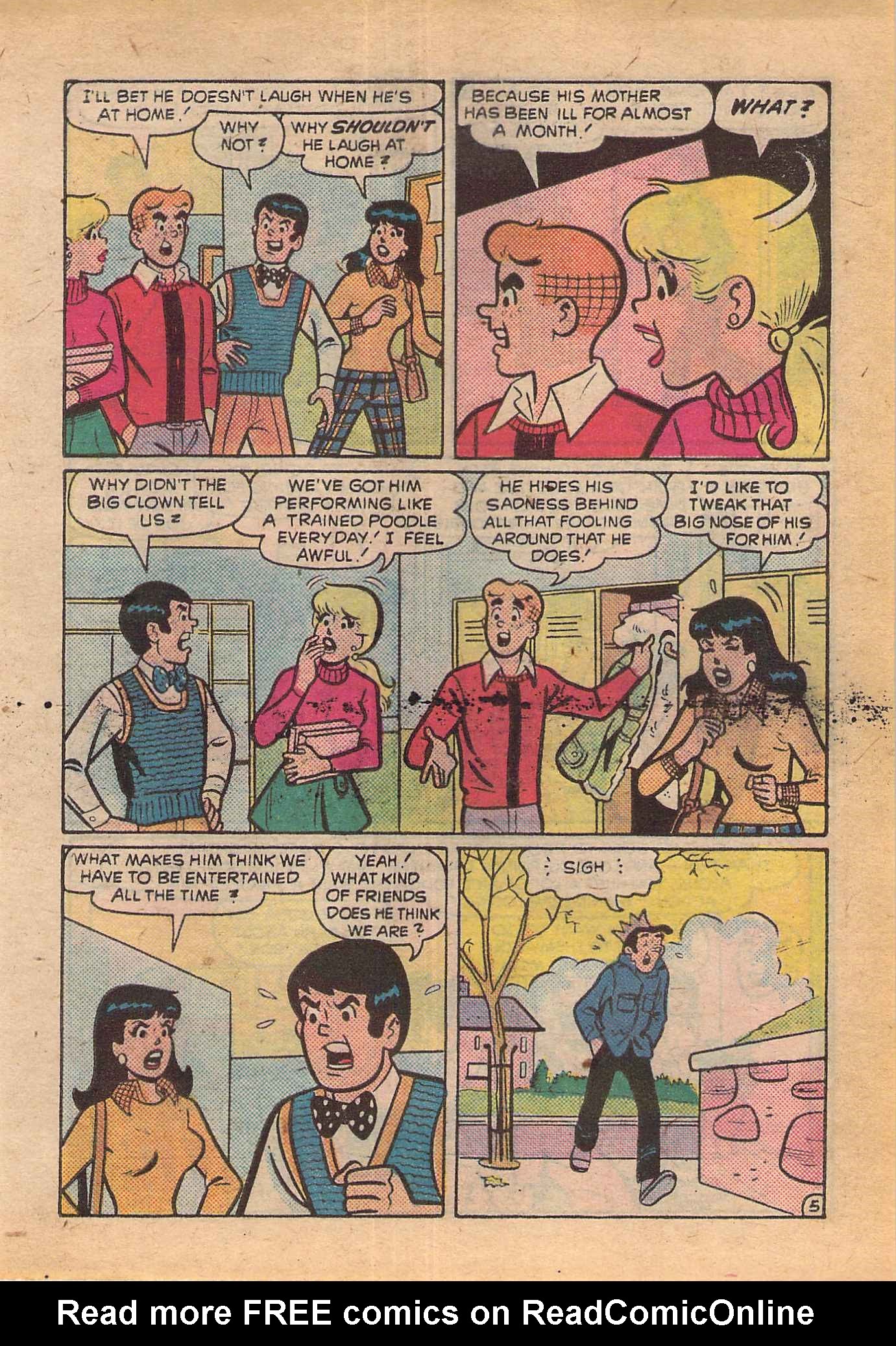 Read online Archie's Double Digest Magazine comic -  Issue #34 - 187
