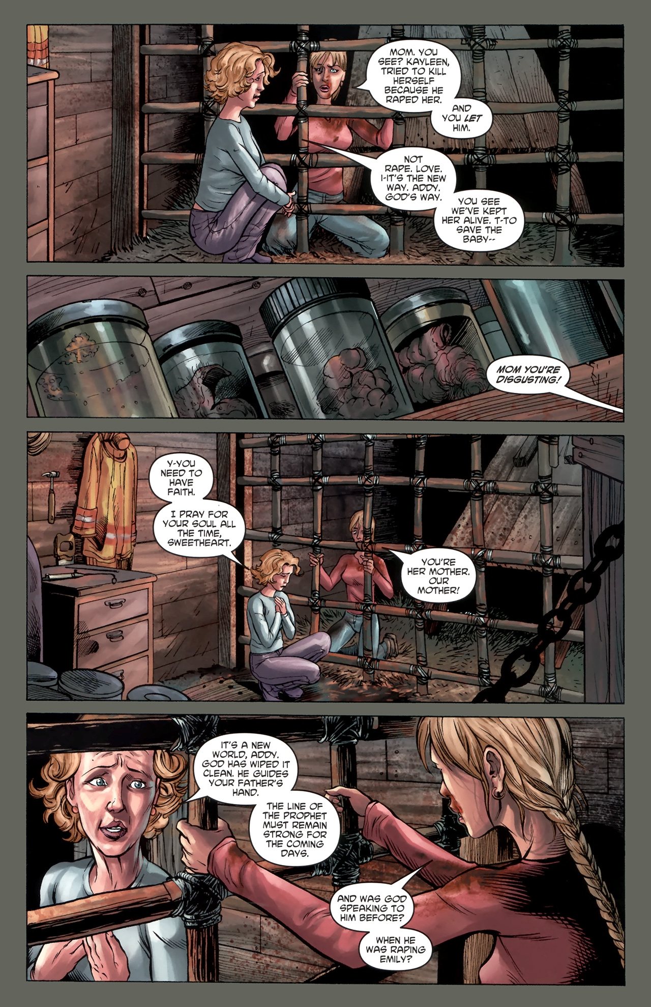 Read online Crossed: Family Values comic -  Issue #3 - 10