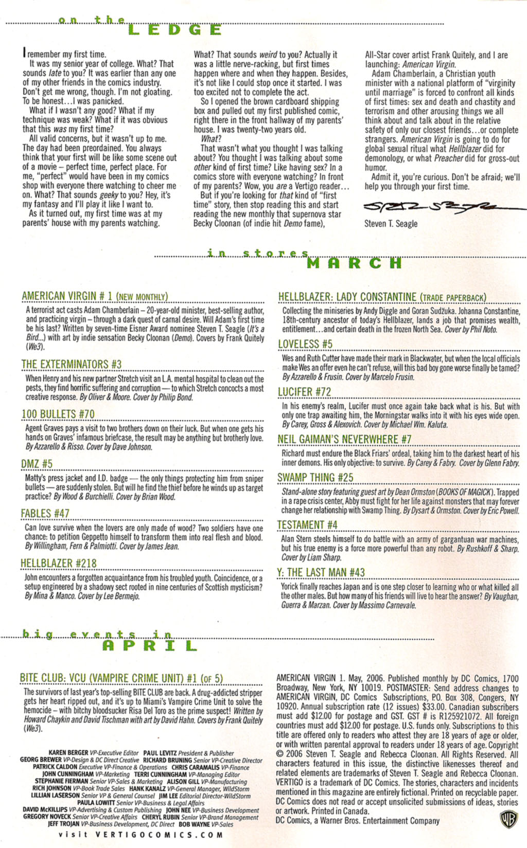 Read online American Virgin comic -  Issue #1 - 25