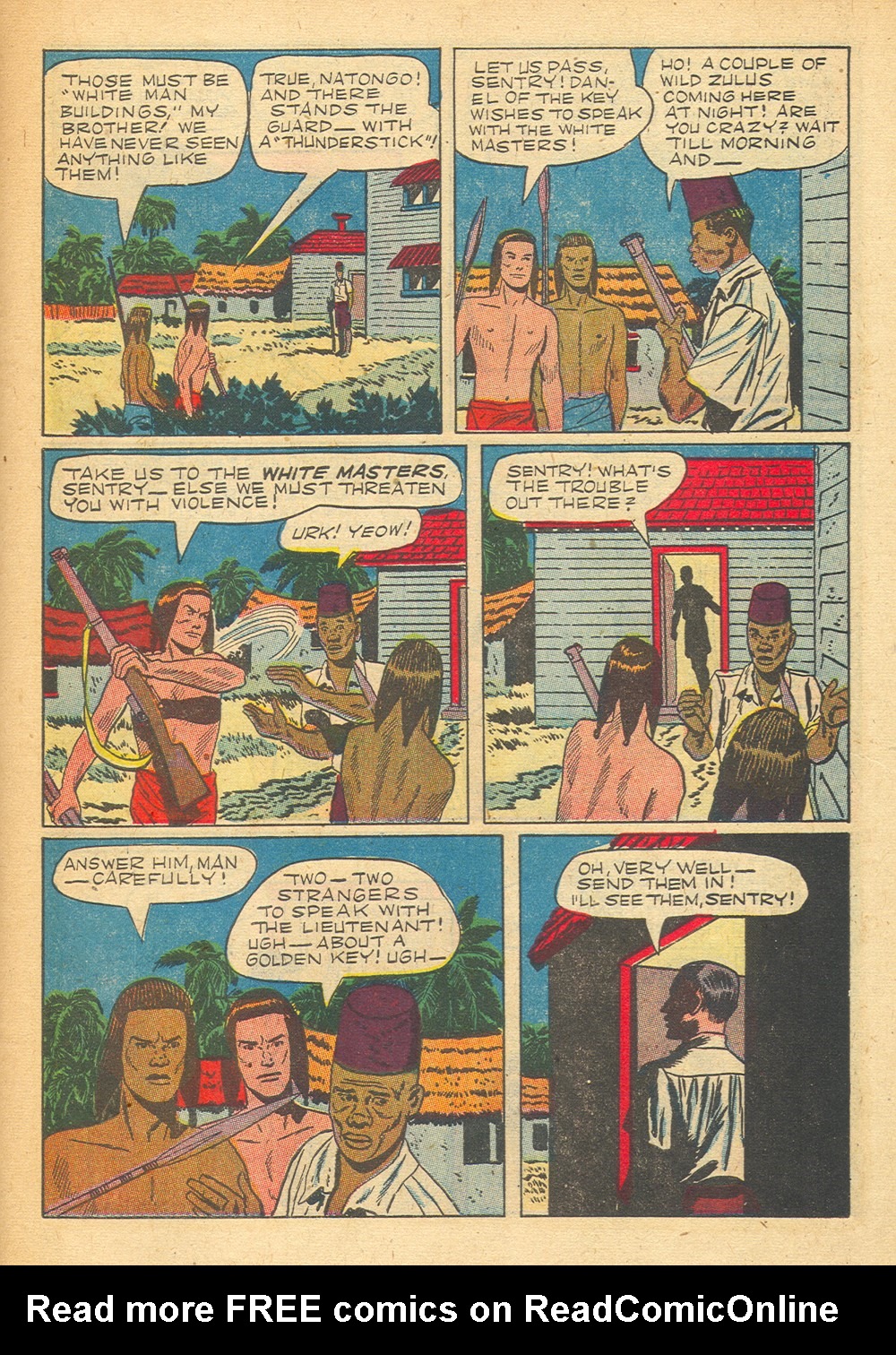 Read online Tarzan (1948) comic -  Issue #32 - 31