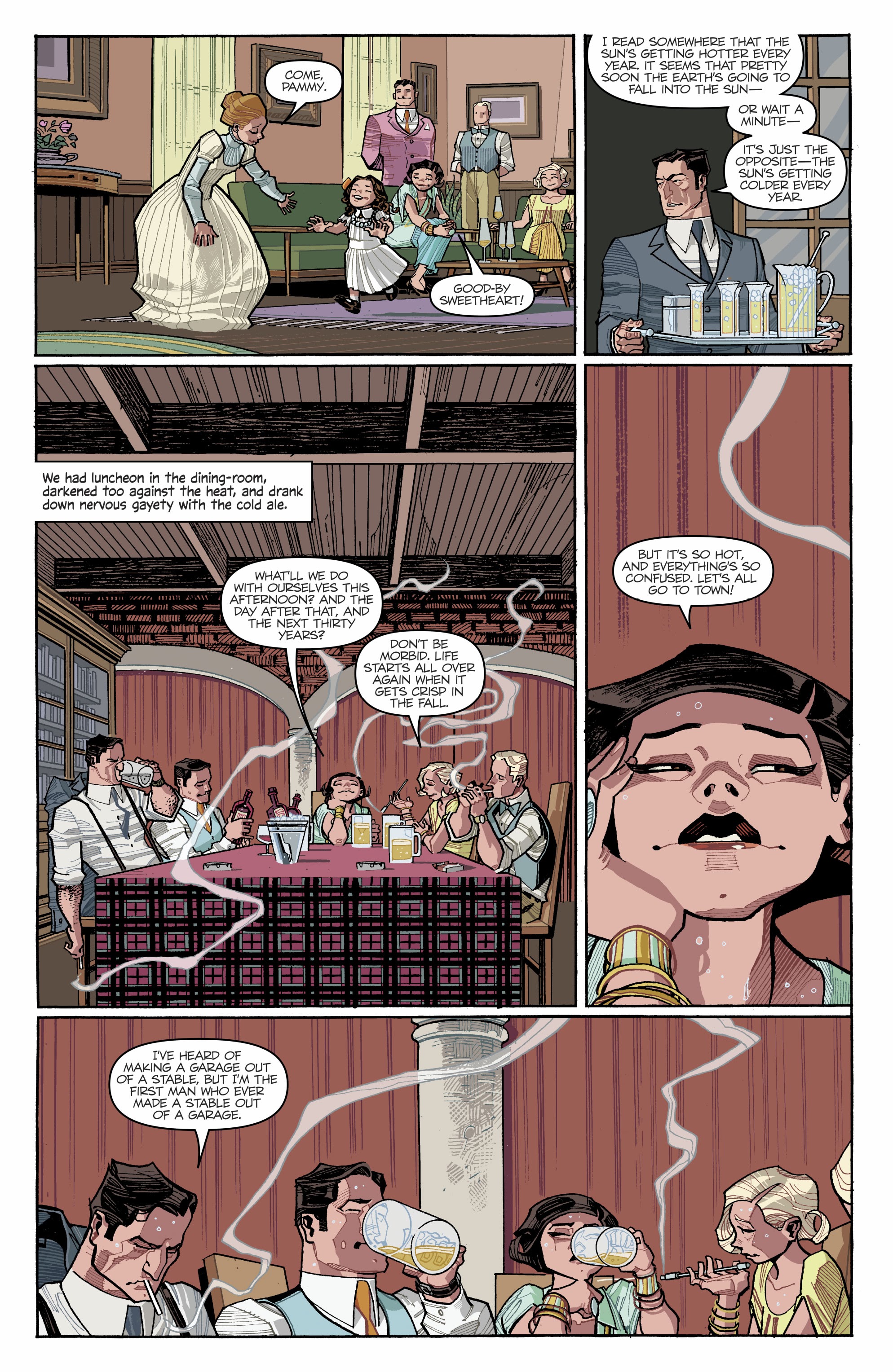 Read online The Great Gatsby comic -  Issue #5 - 10