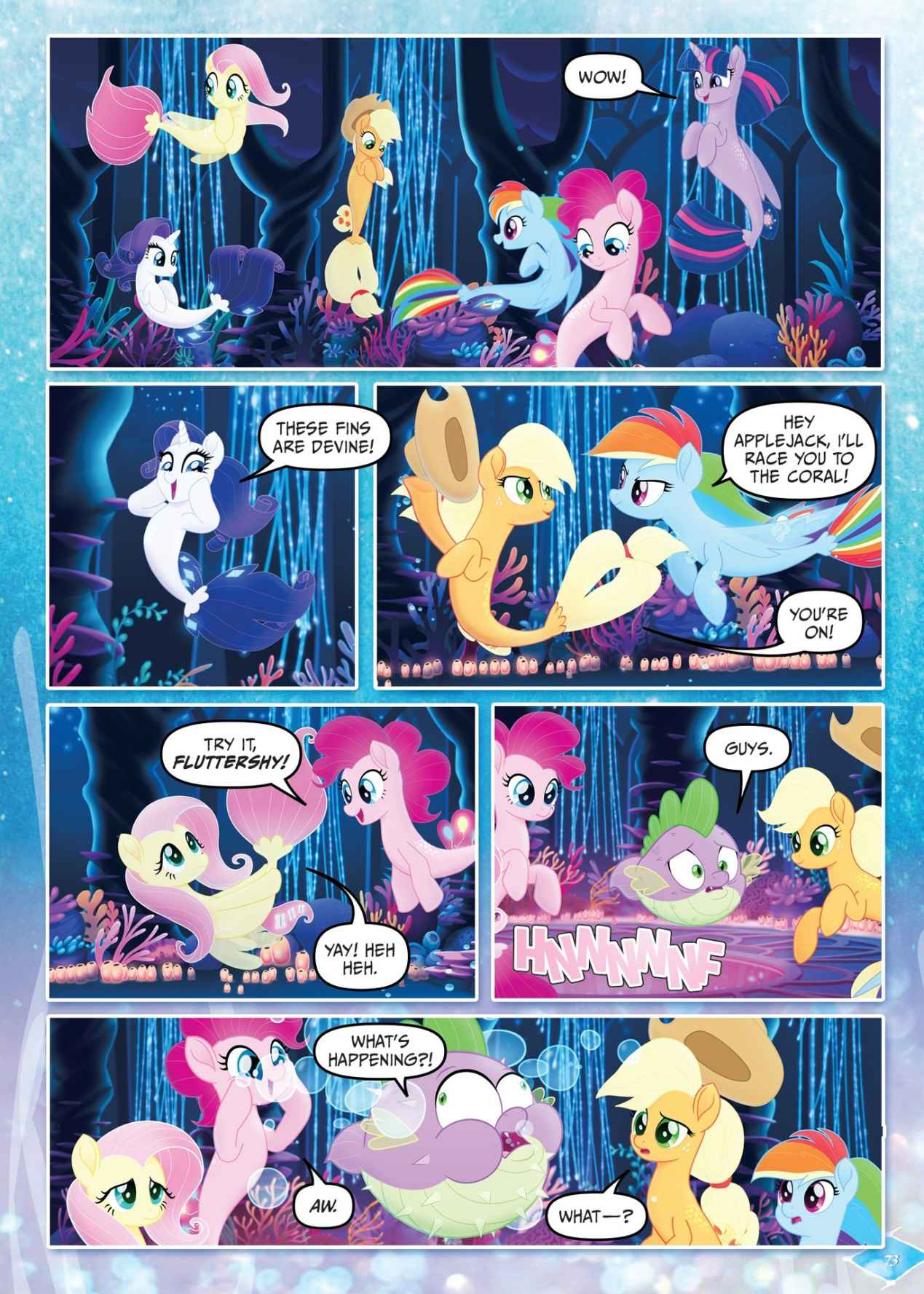 Read online My Little Pony: The Movie Adaptation comic -  Issue # TPB - 74