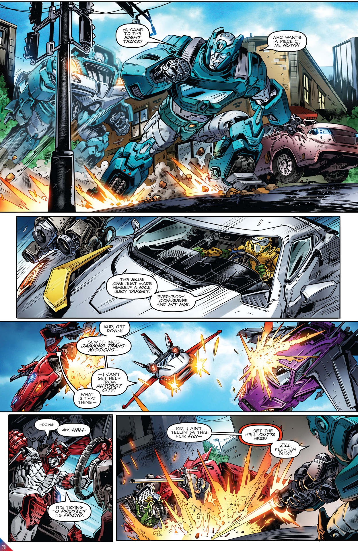 Read online Transformers: The IDW Collection Phase Three comic -  Issue # TPB 1 (Part 1) - 76
