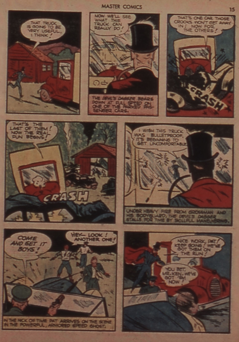 Read online Master Comics comic -  Issue #9 - 17
