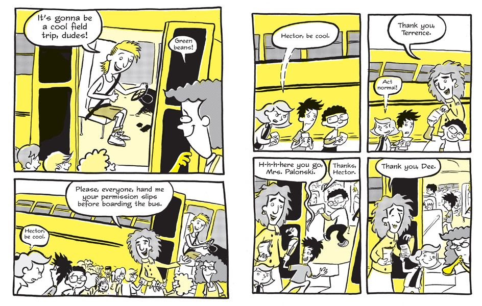 Read online Lunch Lady and the Field Trip Fiasco comic -  Issue # Full - 8