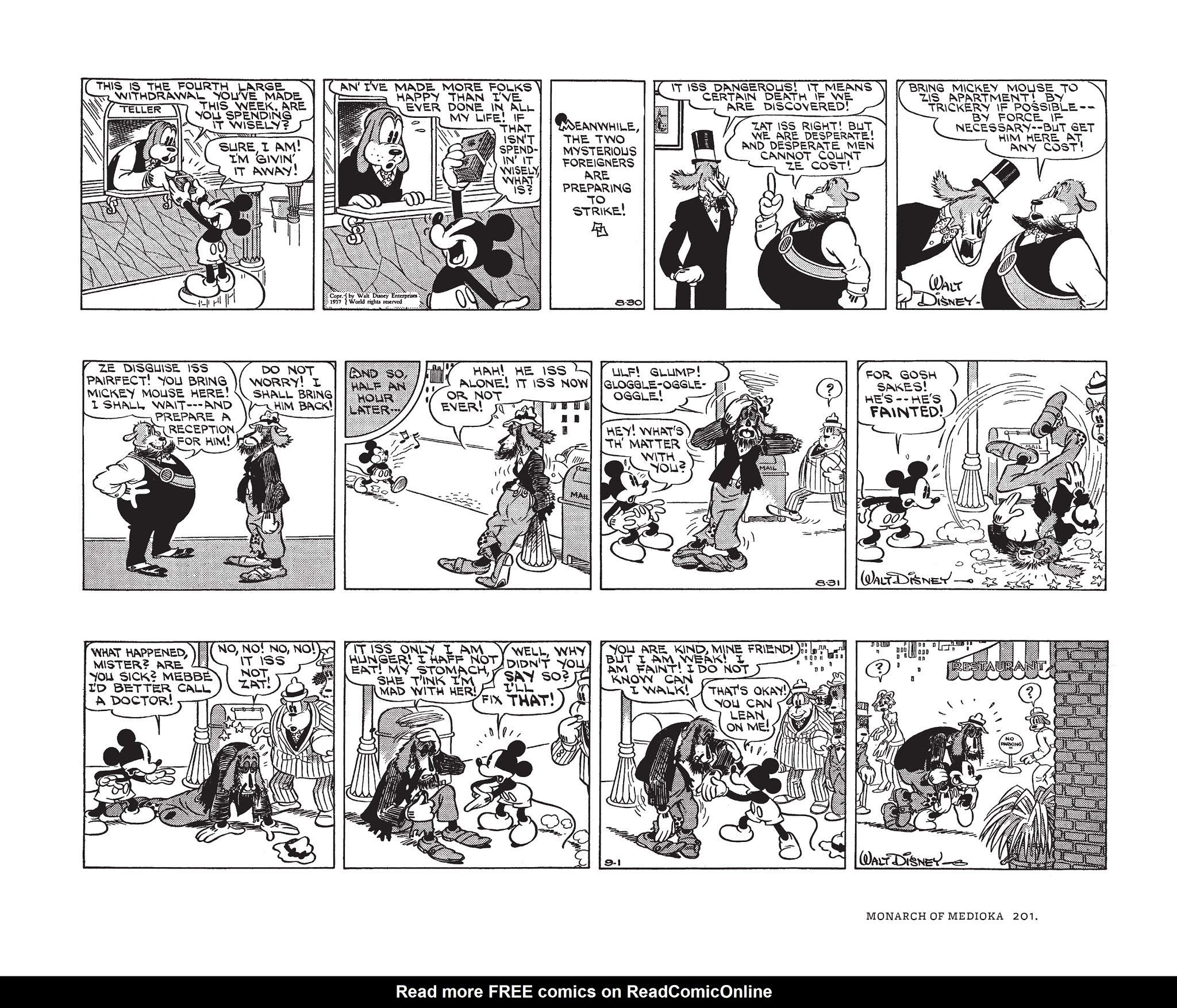 Read online Walt Disney's Mickey Mouse by Floyd Gottfredson comic -  Issue # TPB 4 (Part 3) - 1
