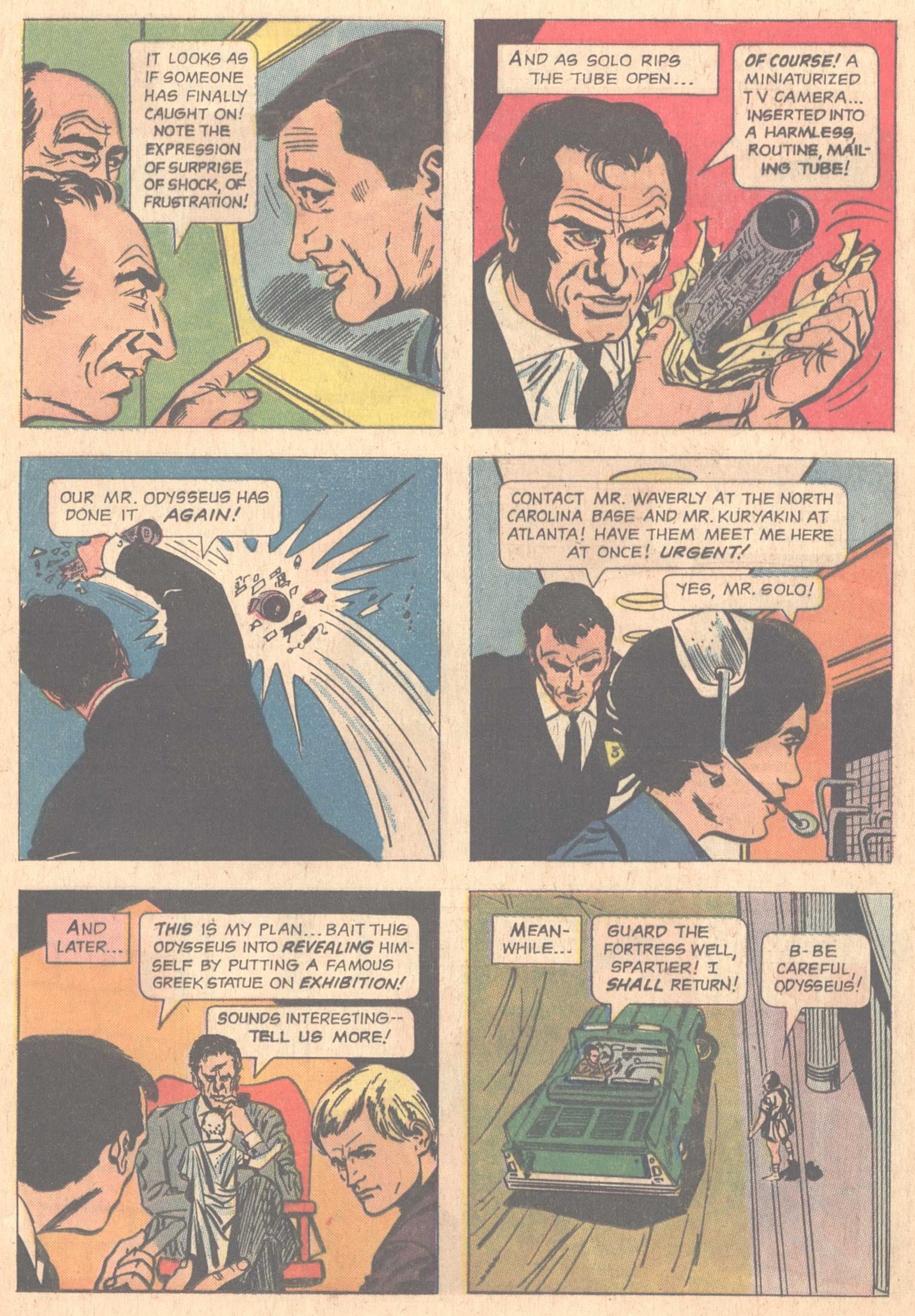 Read online The Man From U.N.C.L.E. comic -  Issue #10 - 13