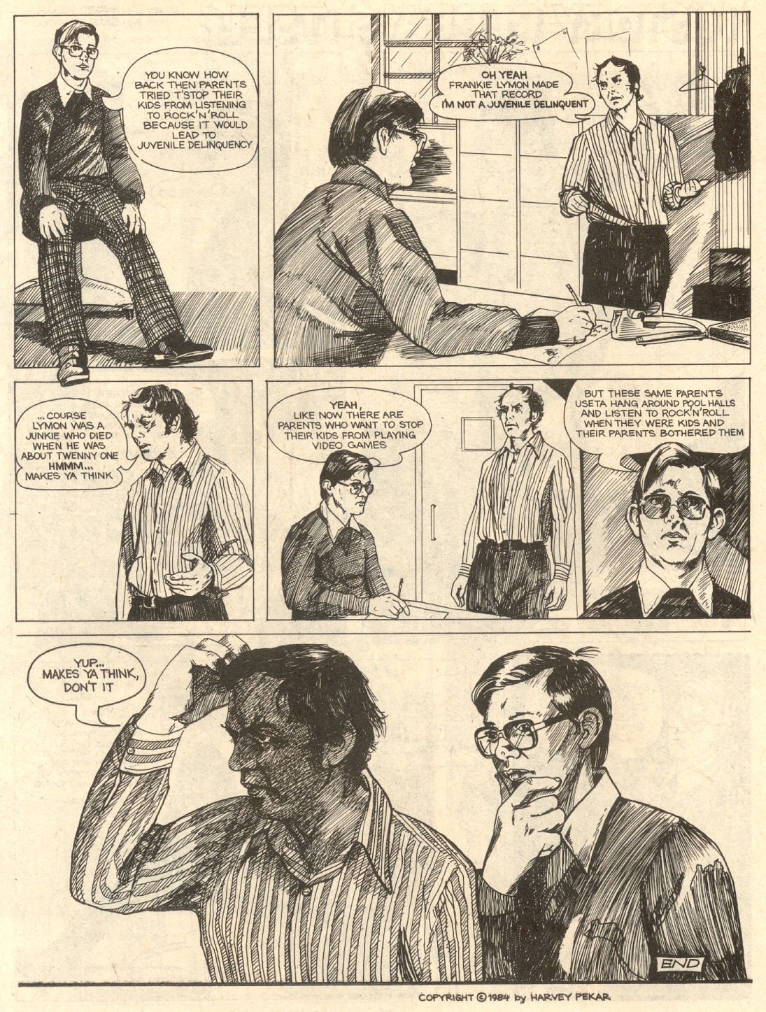 Read online American Splendor (1976) comic -  Issue #9 - 25