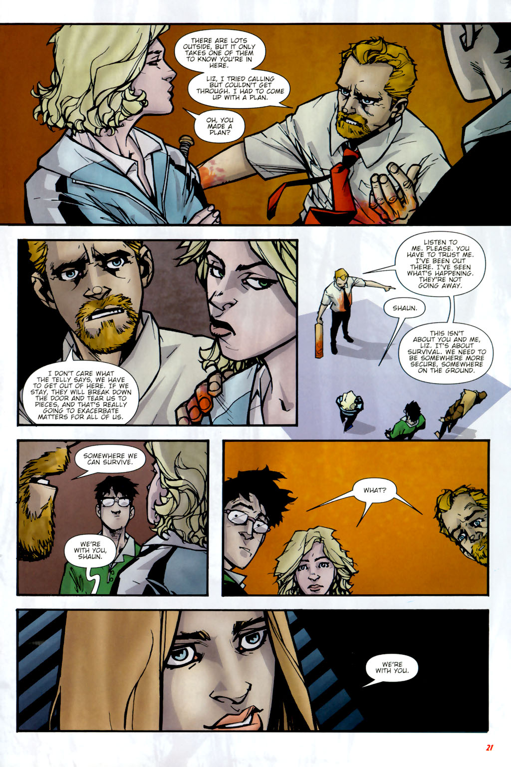 Read online Shaun of the Dead (2005) comic -  Issue #2 - 23