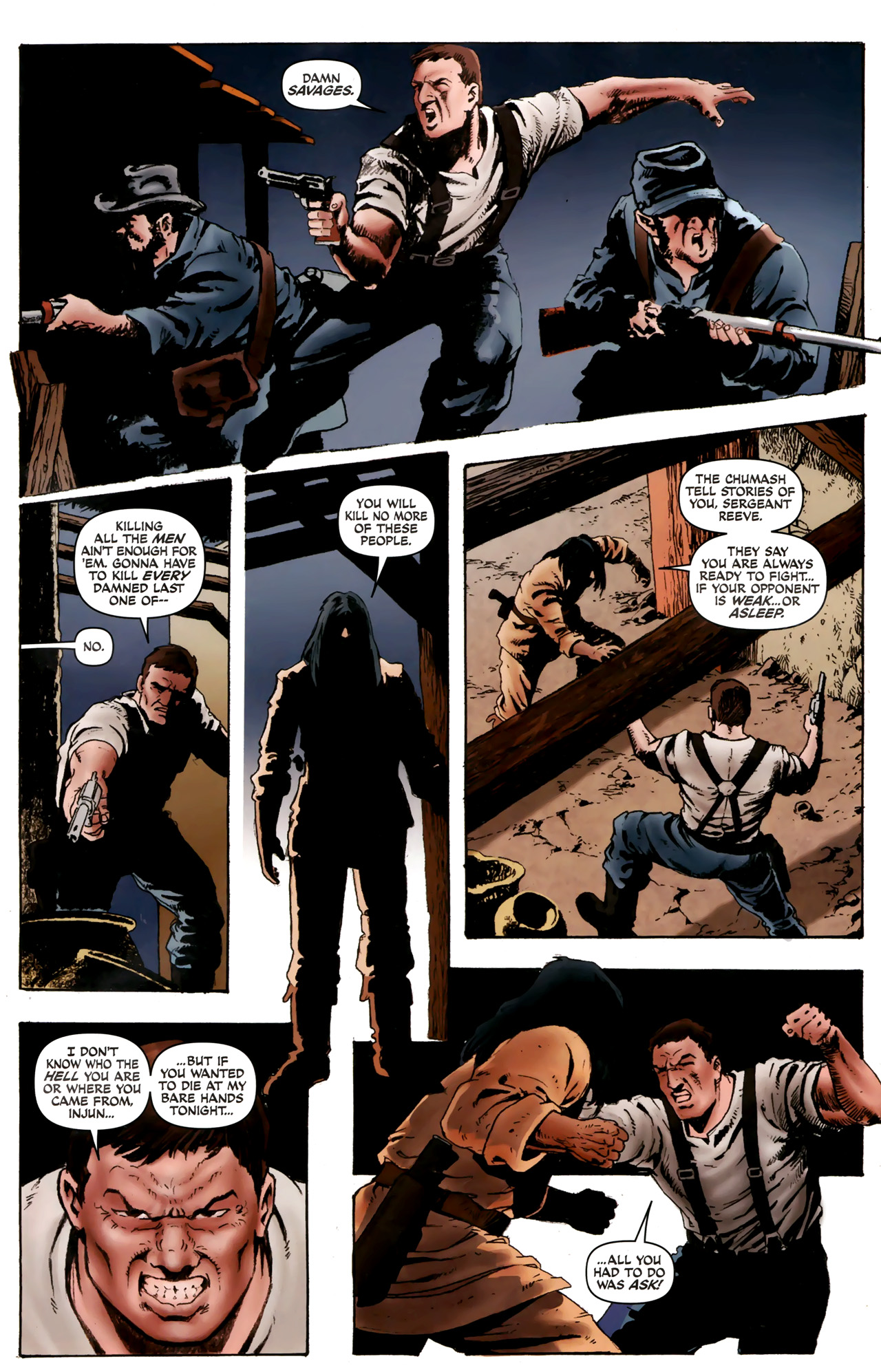 Read online The Lone Ranger & Zorro: The Death of Zorro comic -  Issue #5 - 8