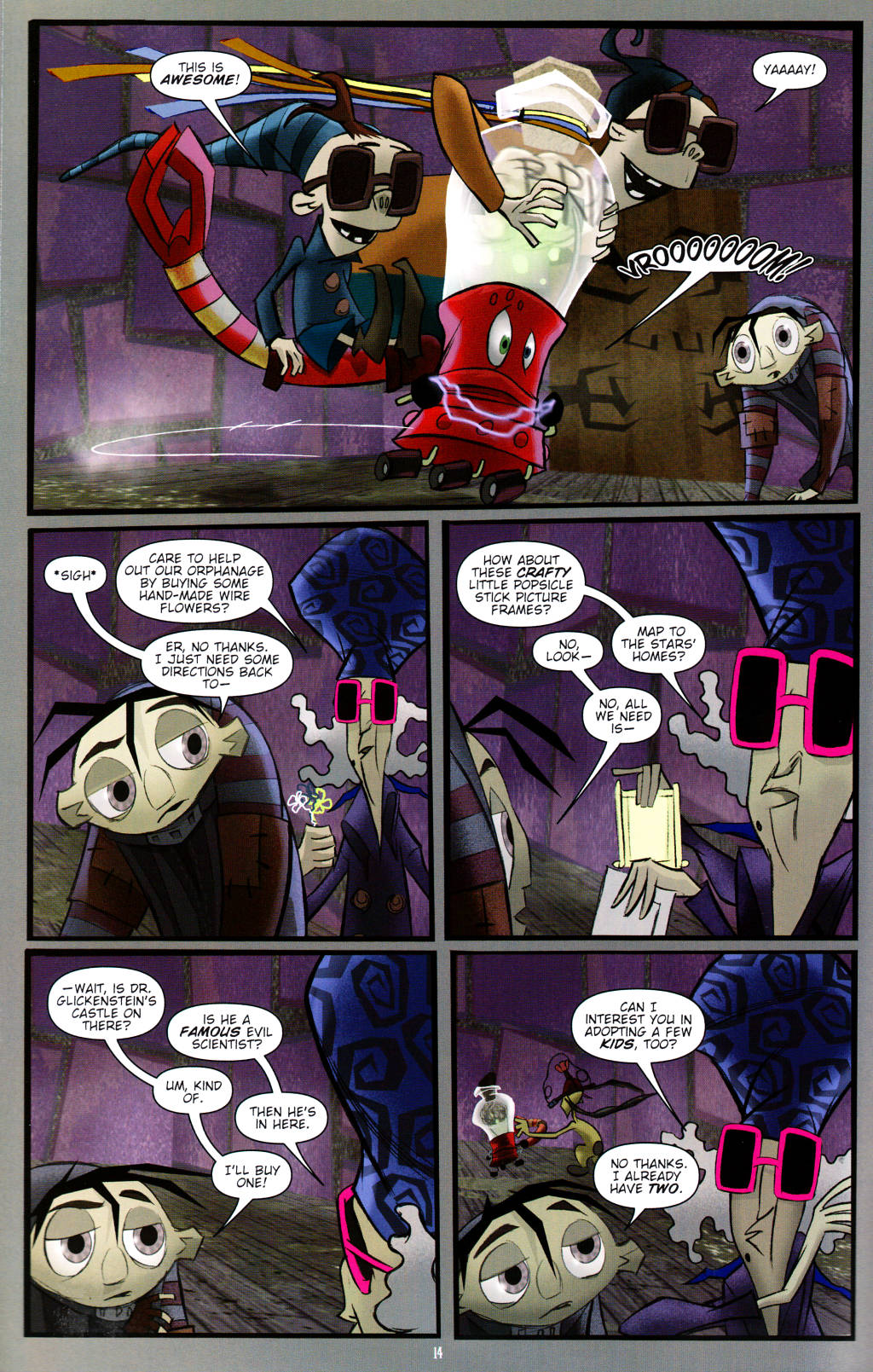 Read online Igor Movie Prequel comic -  Issue #4 - 16