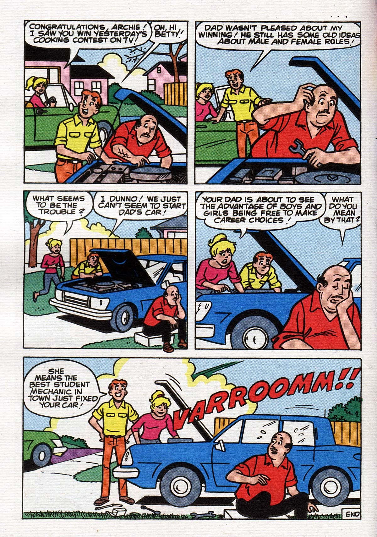 Read online Archie's Double Digest Magazine comic -  Issue #155 - 135