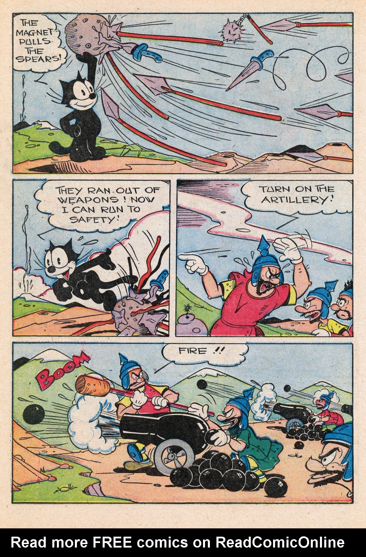 Read online Felix the Cat (1948) comic -  Issue #13 - 34