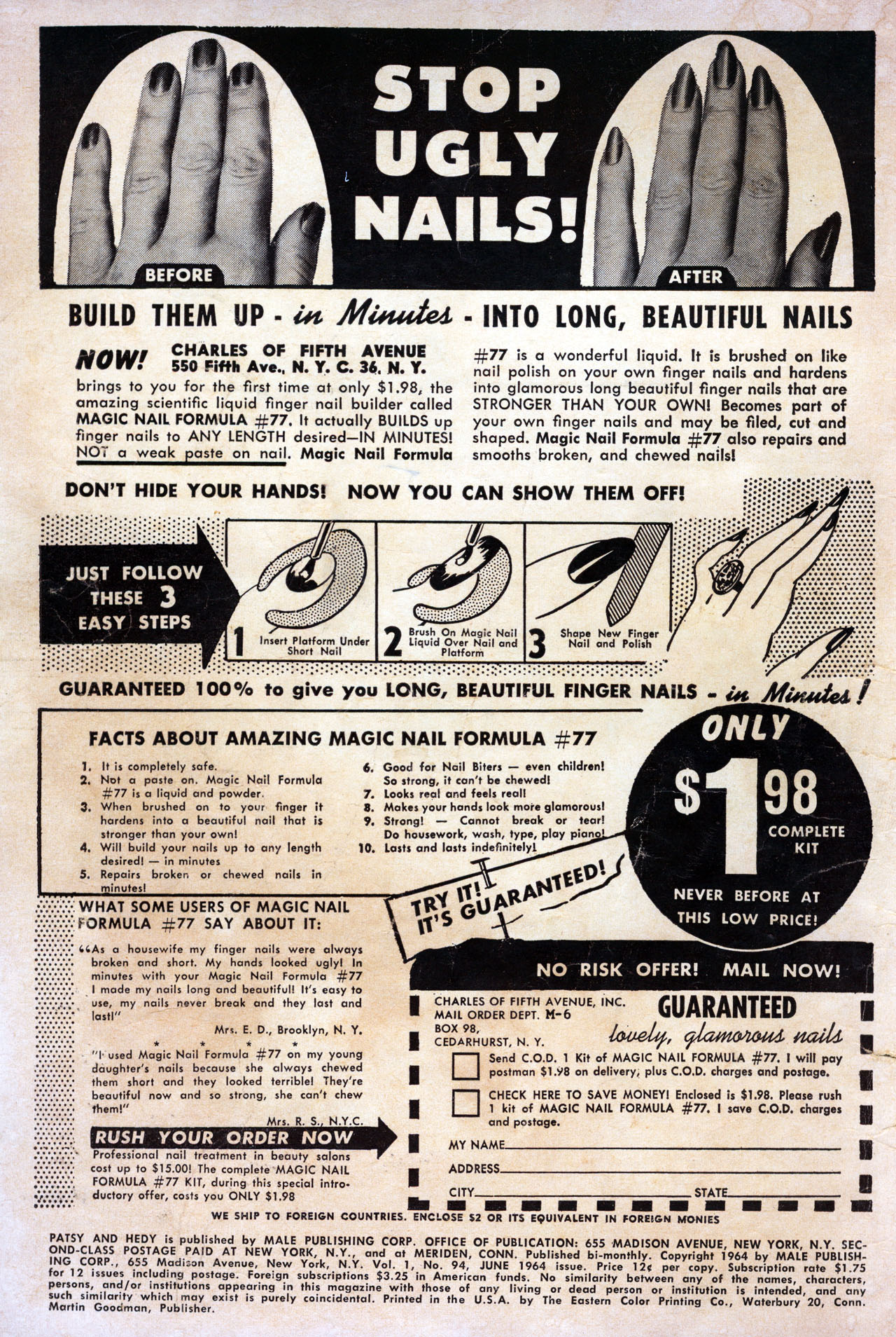 Read online Patsy and Hedy comic -  Issue #94 - 2