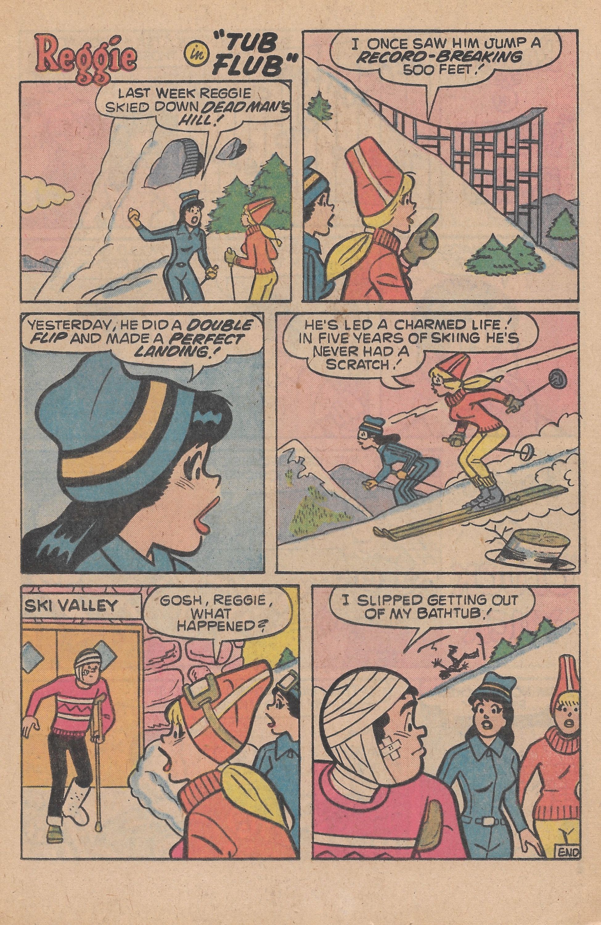 Read online Reggie's Wise Guy Jokes comic -  Issue #45 - 13