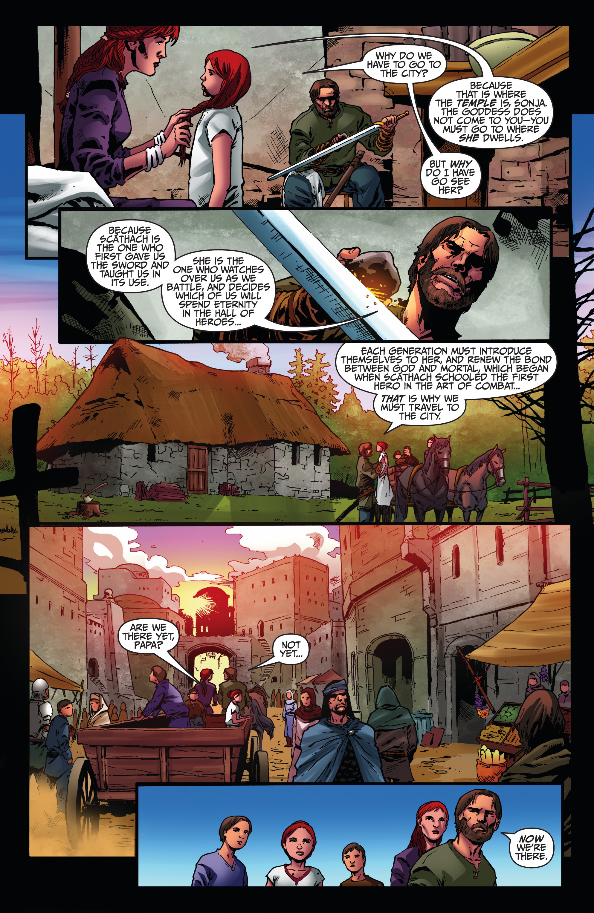 Read online Red Sonja: Vulture's Circle comic -  Issue # _TPB - 51