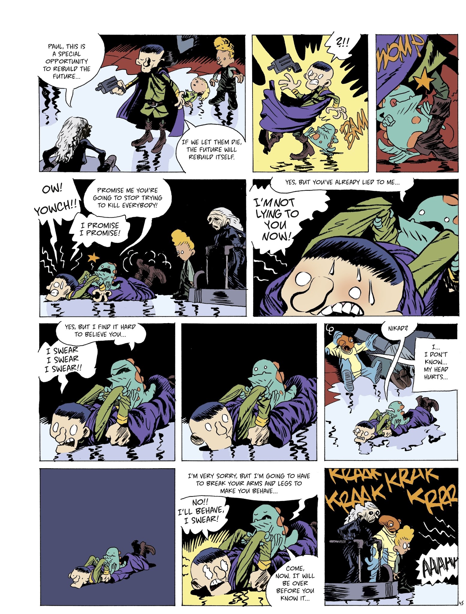 Read online Cosmonauts of the Future comic -  Issue #3 - 47