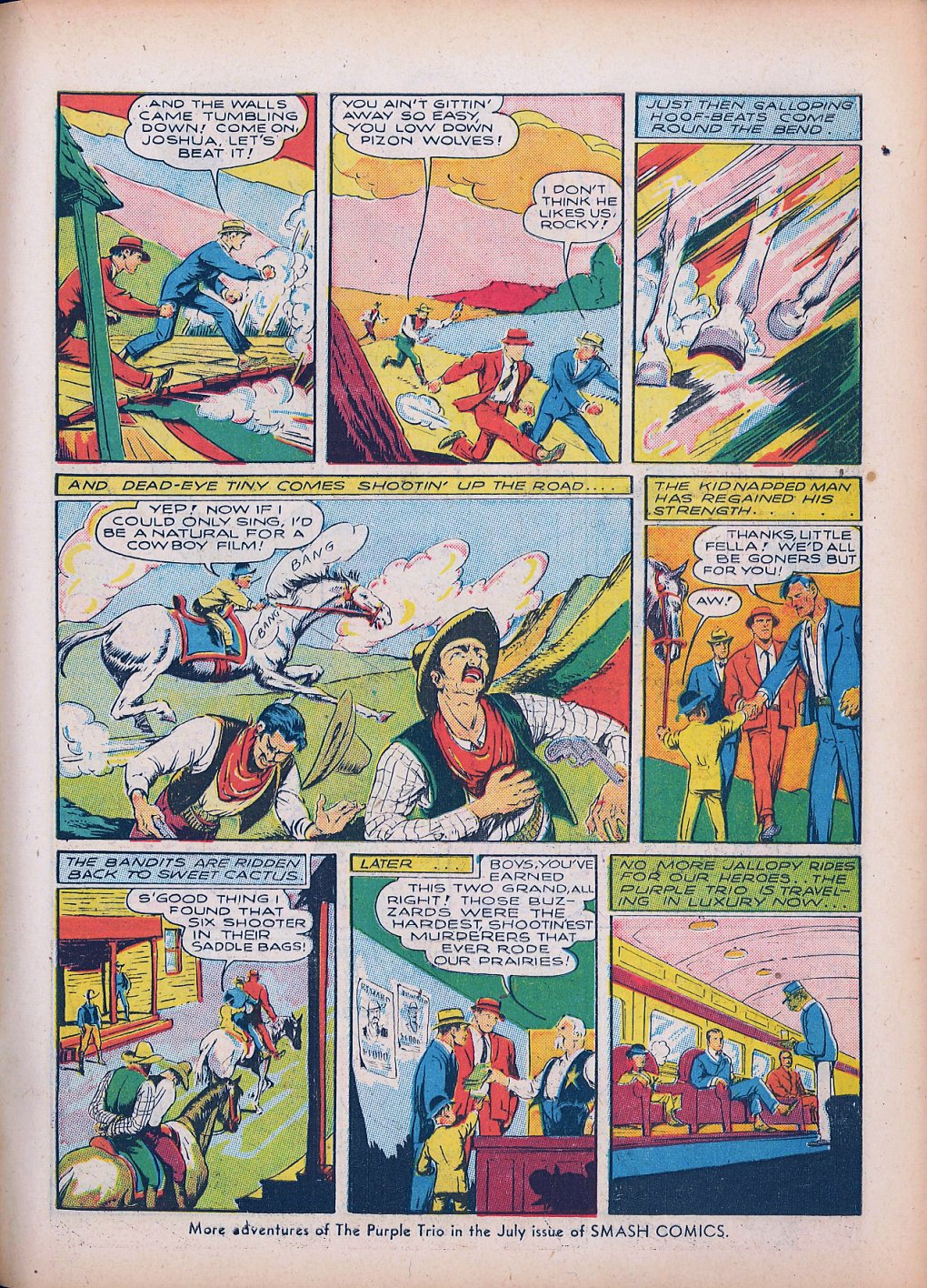 Read online Smash Comics comic -  Issue #23 - 27