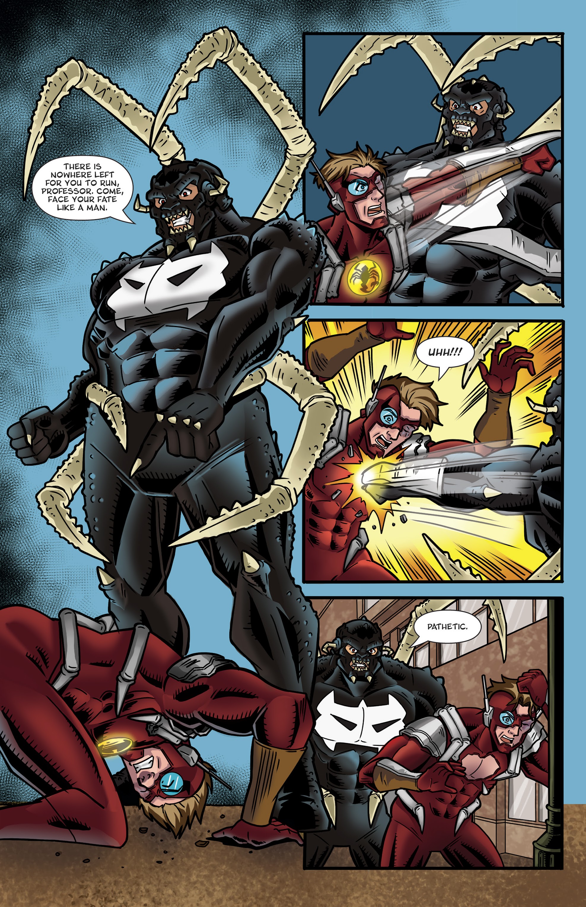 Read online Crimson Scorpion comic -  Issue #2 - 18