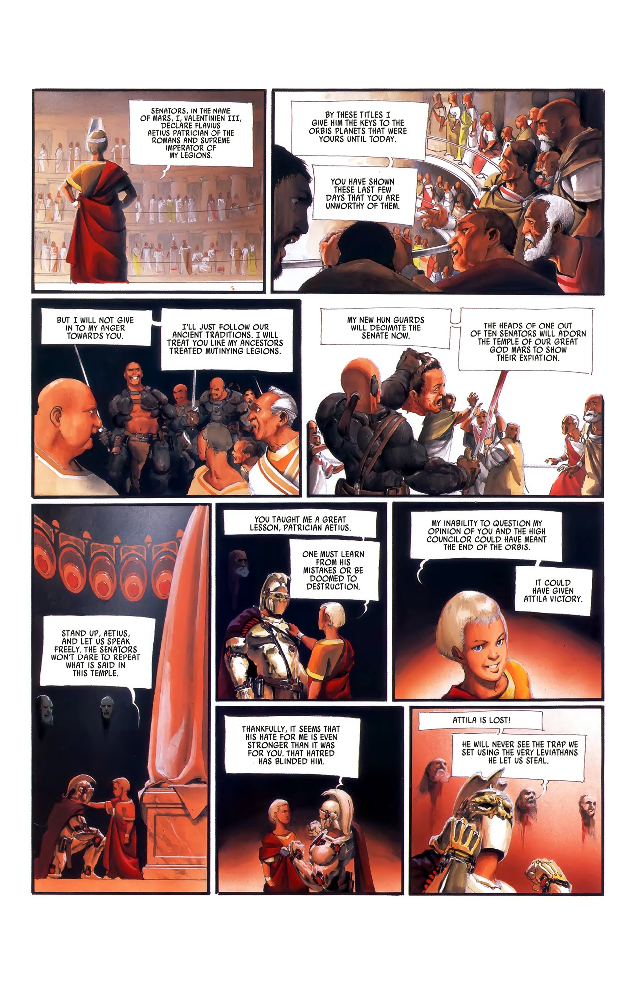 Read online Scourge of the Gods comic -  Issue #3 - 48