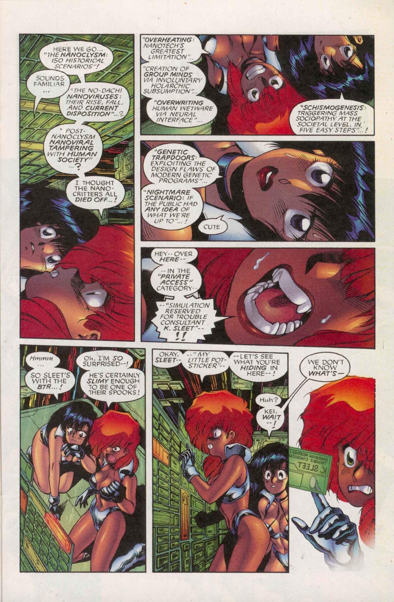 Read online The Dirty Pair: Sim Hell Remastered comic -  Issue #3 - 12